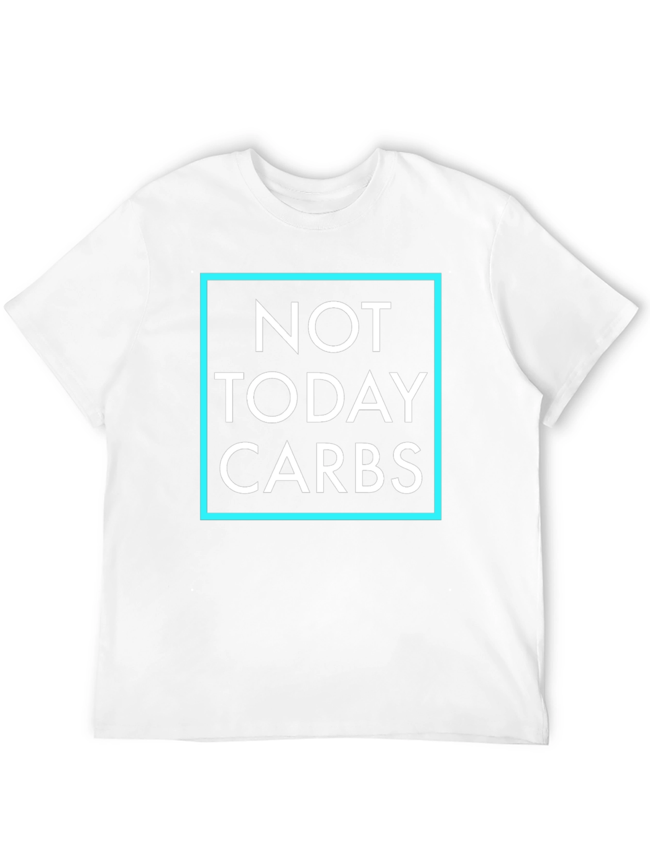 Not Today Carbs Black Graphic Tee