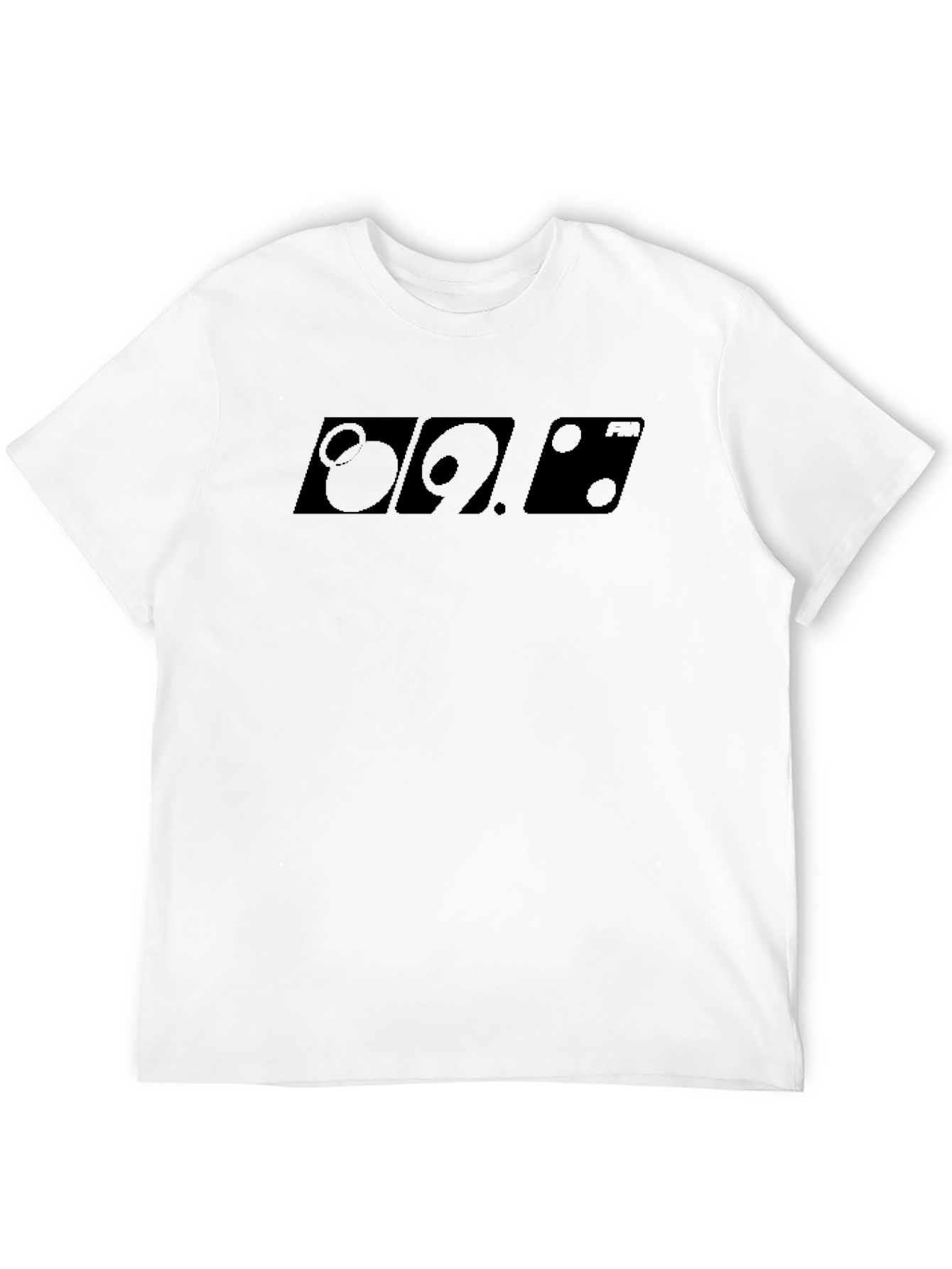 Black Graphic Tee - Cool Minimalist Design