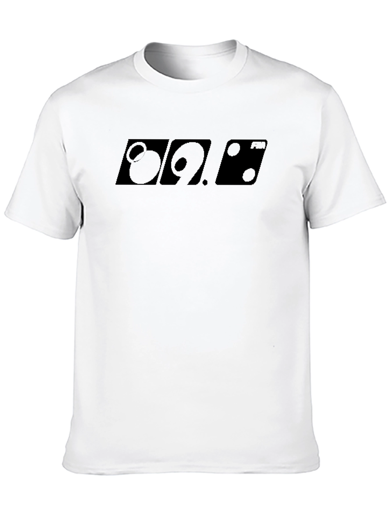 Black Graphic Tee - Cool Minimalist Design