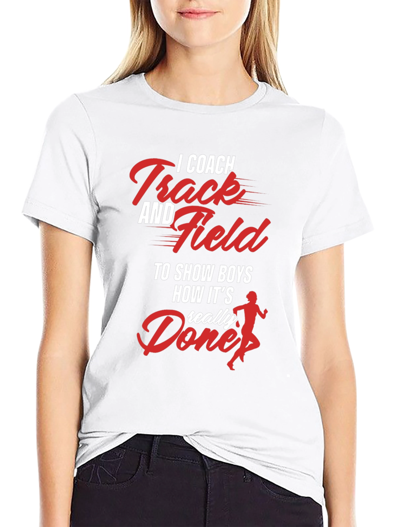 Track & Field Coach Graphic T-Shirt