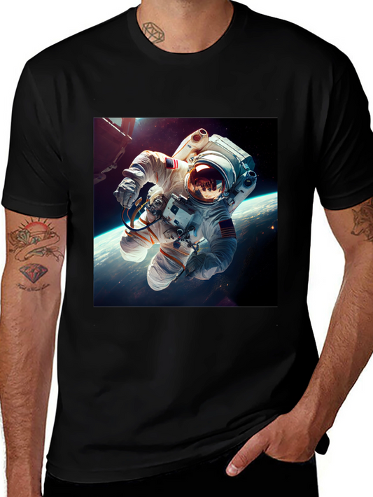 Astronaut Graphic Tee - Space Explorer T-Shirt