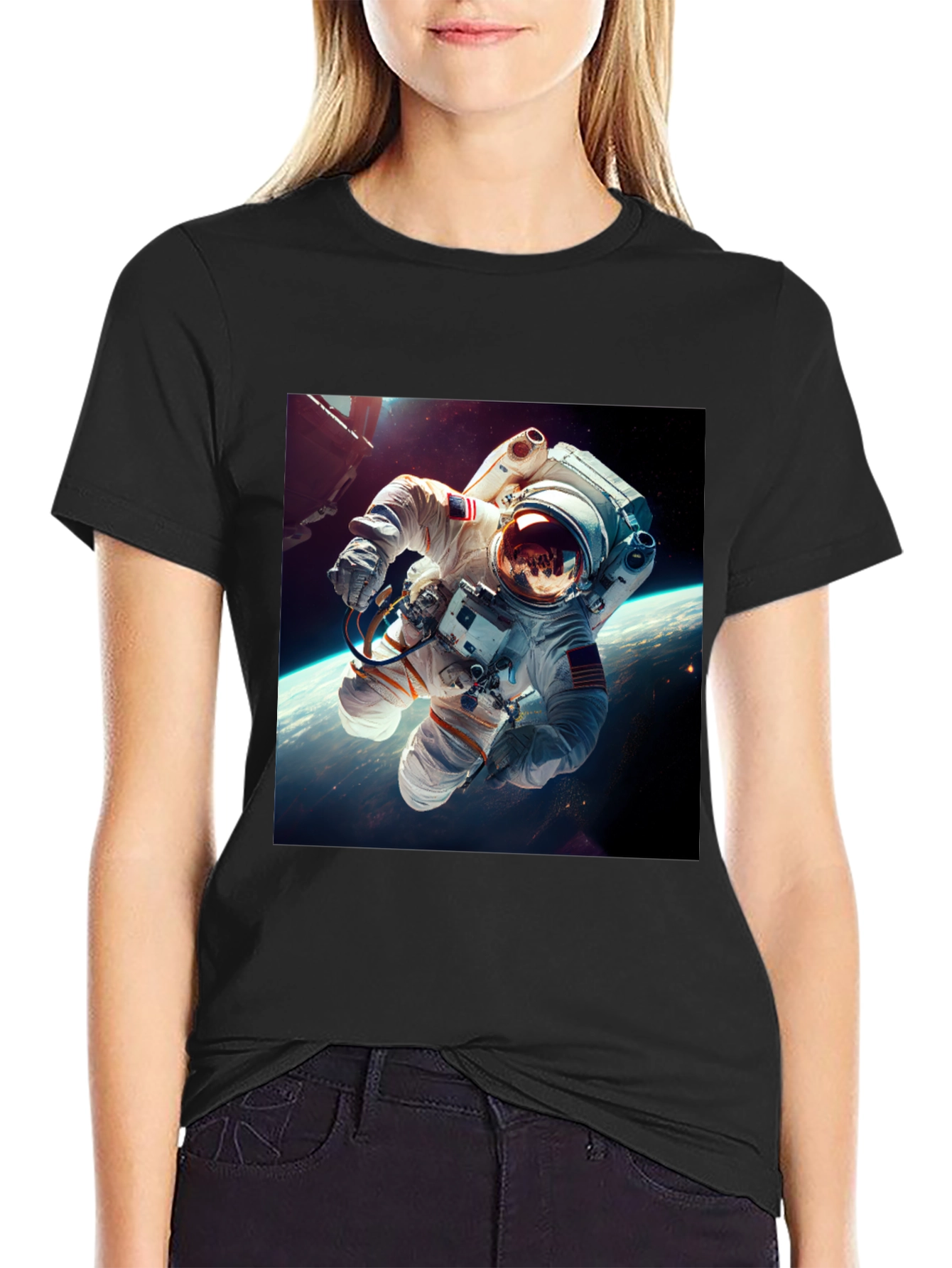 Astronaut Graphic Tee - Space Explorer T-Shirt