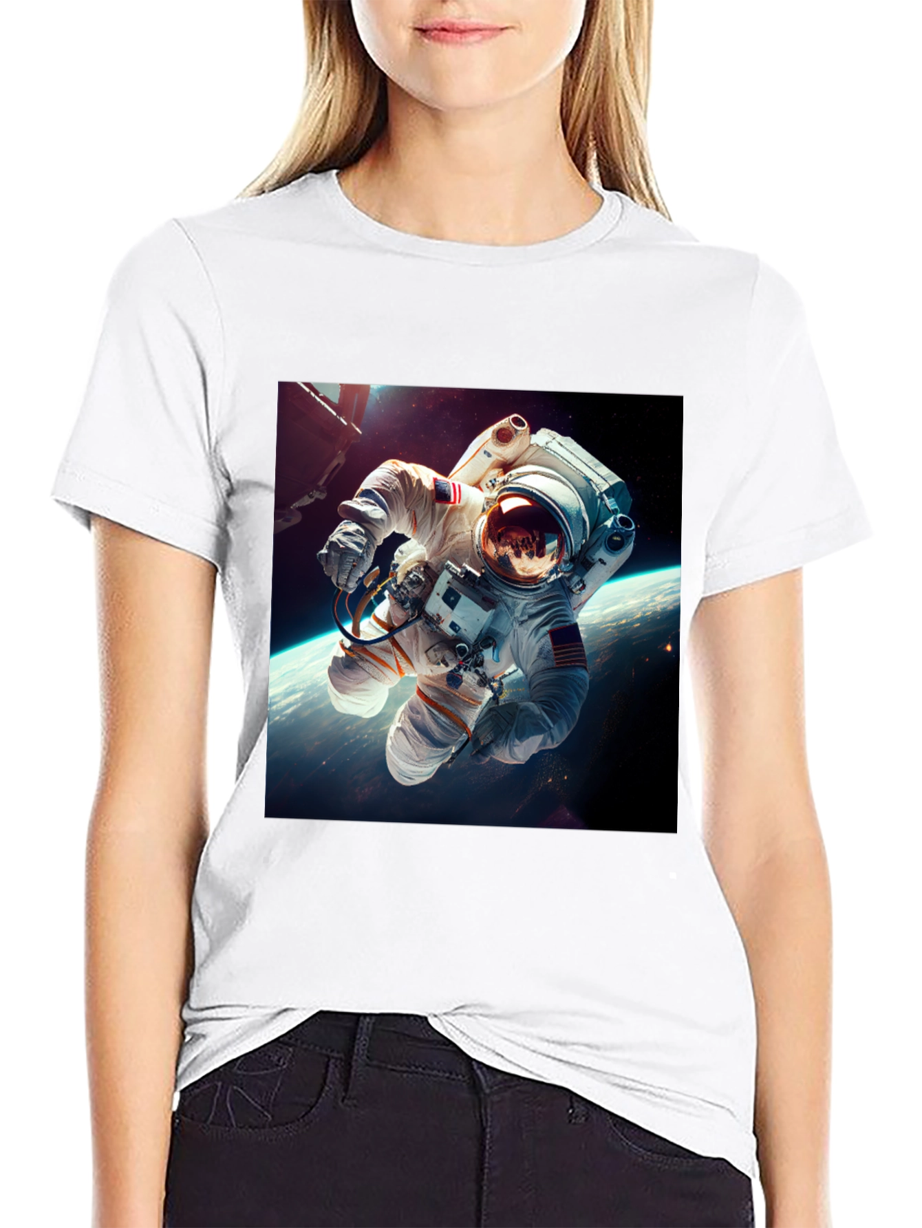 Astronaut Graphic Tee - Space Explorer T-Shirt