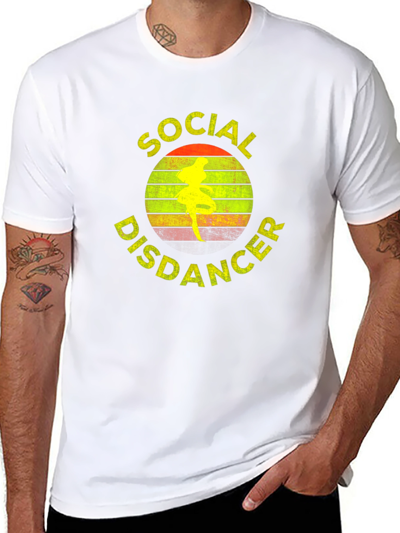 Social Disdancer T-Shirt - Dance with Distance!