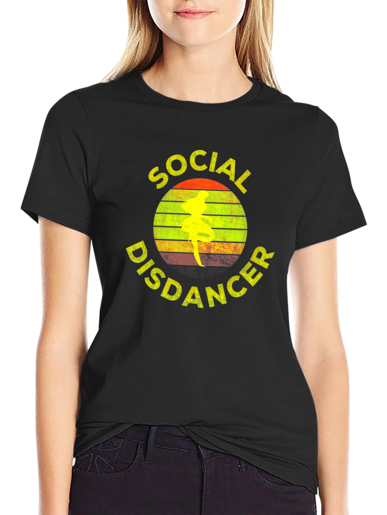 Social Disdancer T-Shirt - Dance with Distance!