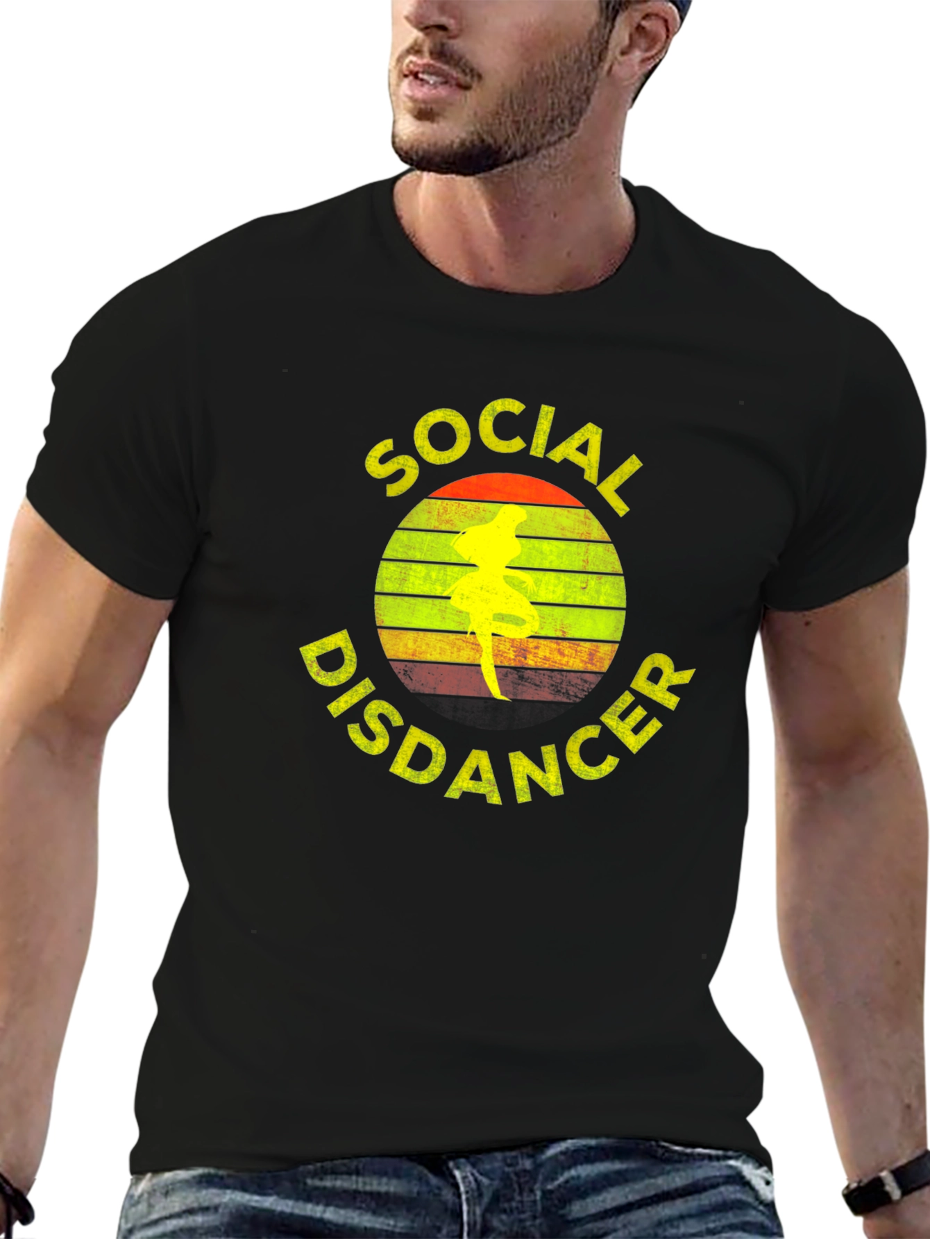 Social Disdancer T-Shirt - Dance with Distance!
