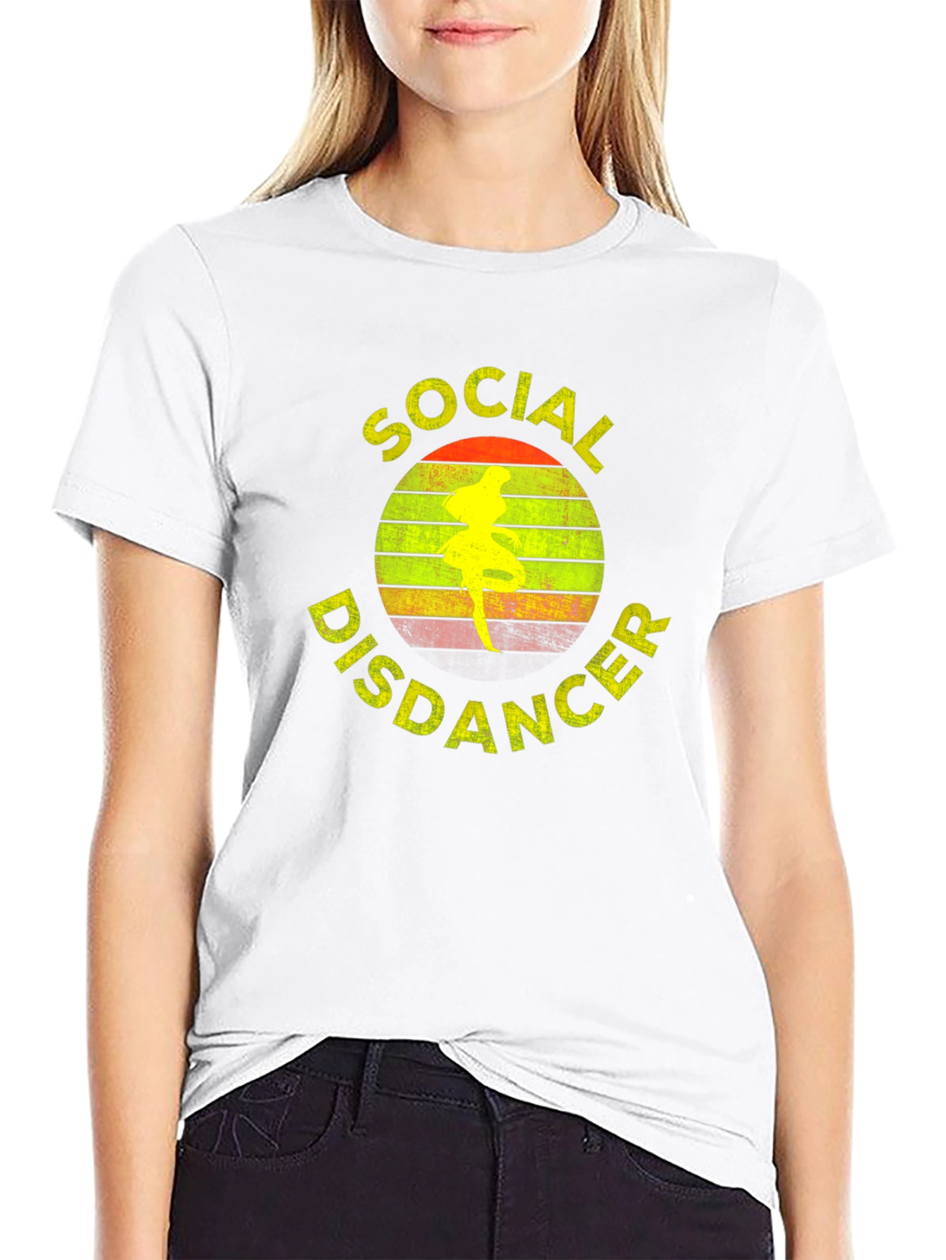 Social Disdancer T-Shirt - Dance with Distance!