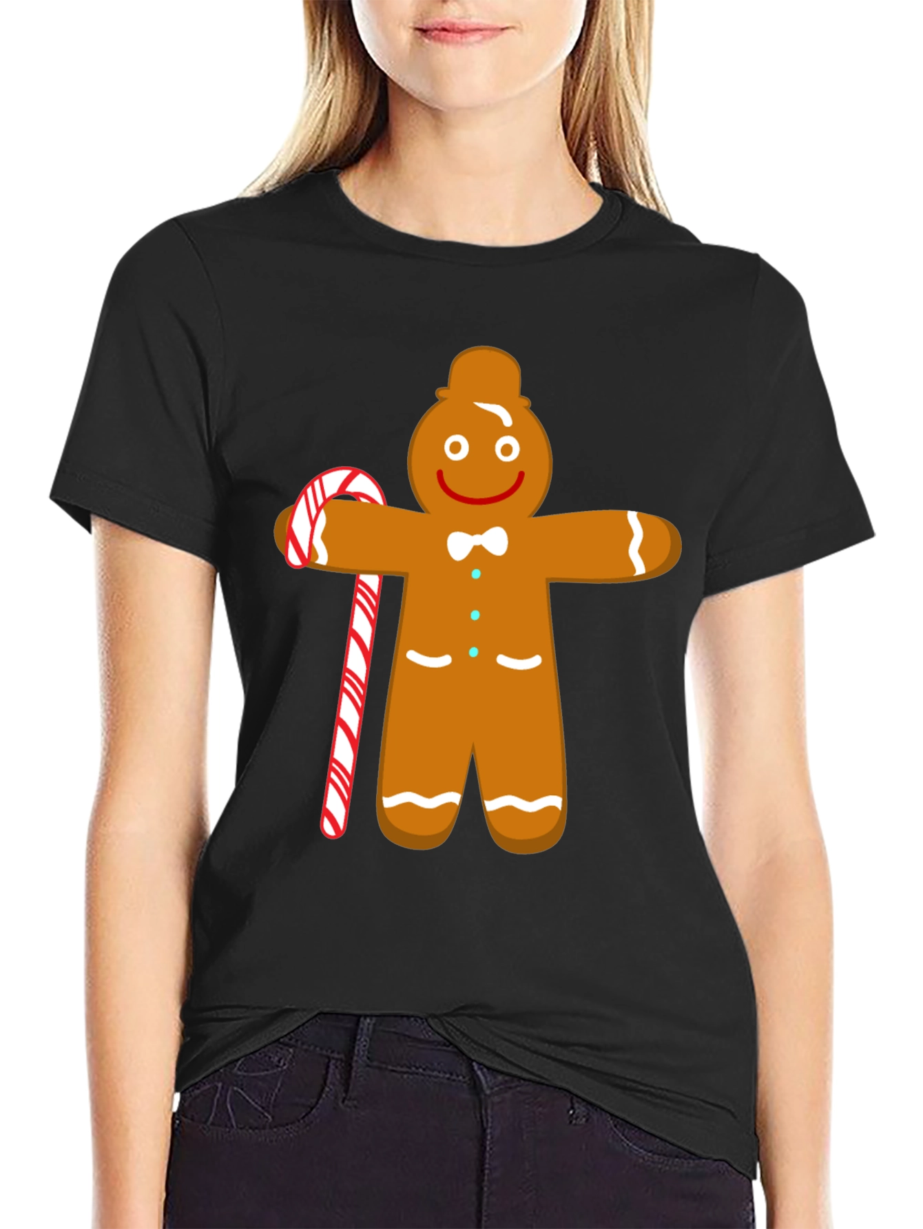 Gingerbread Man Christmas Holiday T-Shirt
