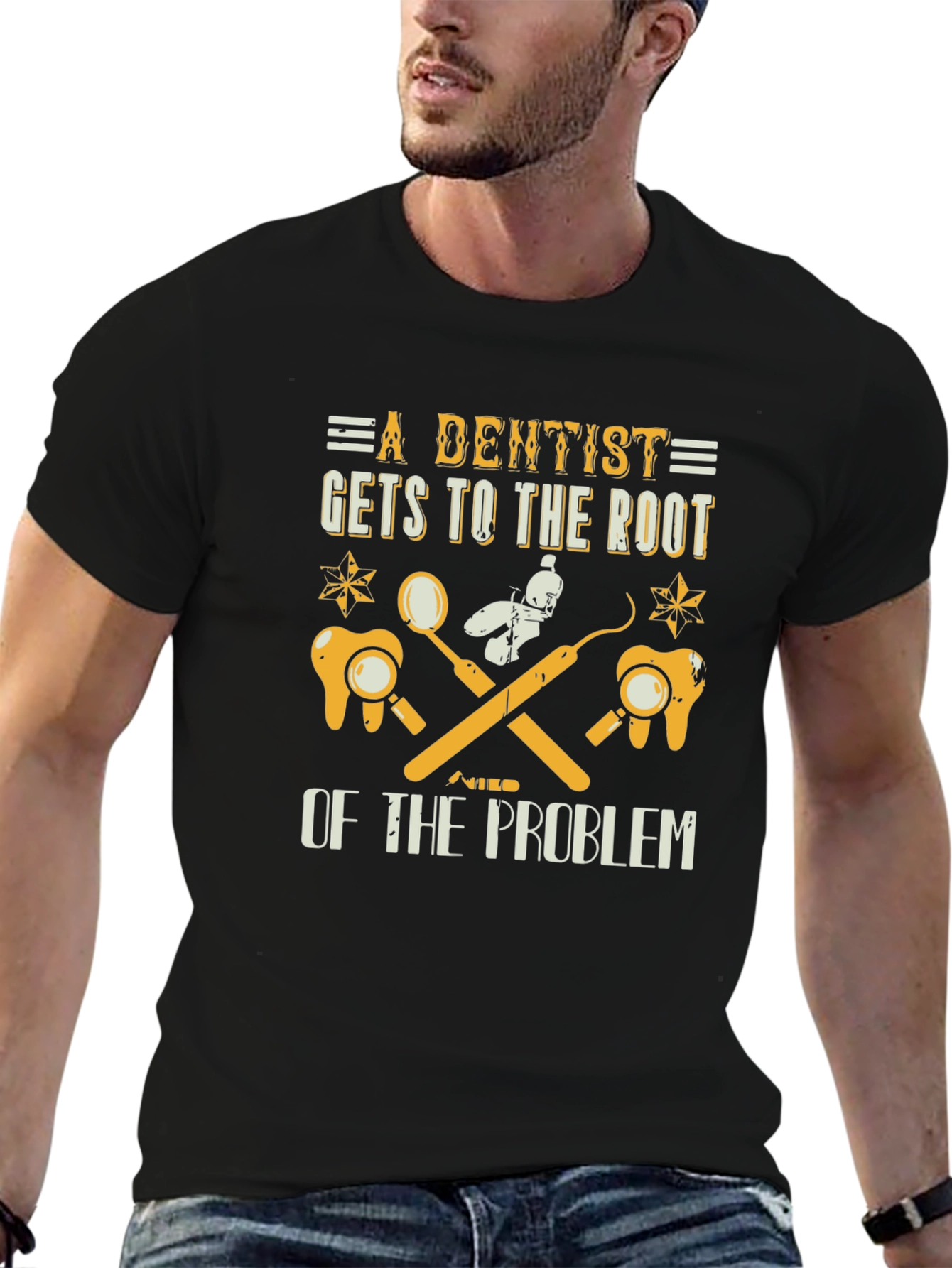 Dentist Root of the Problem Graphic Tee