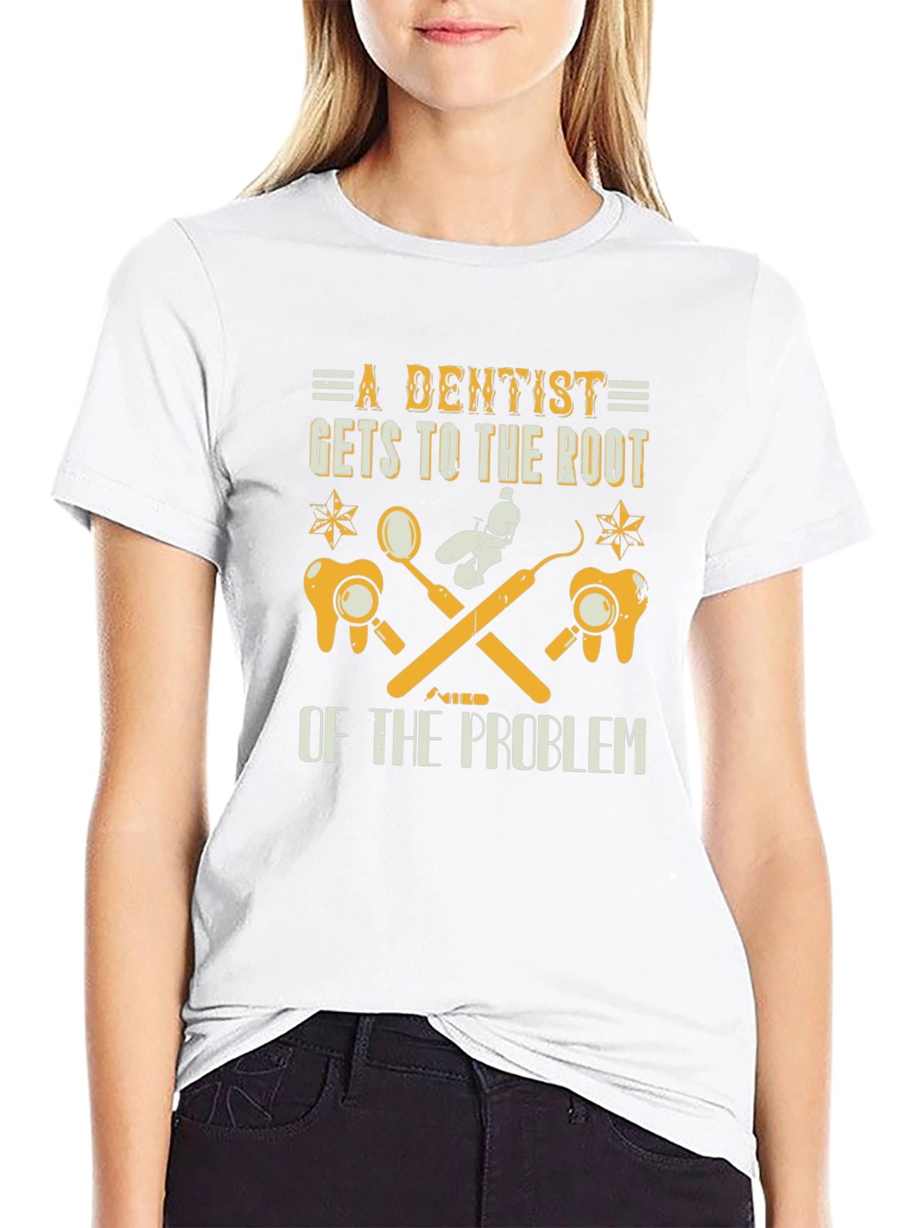 Dentist Root of the Problem Graphic Tee