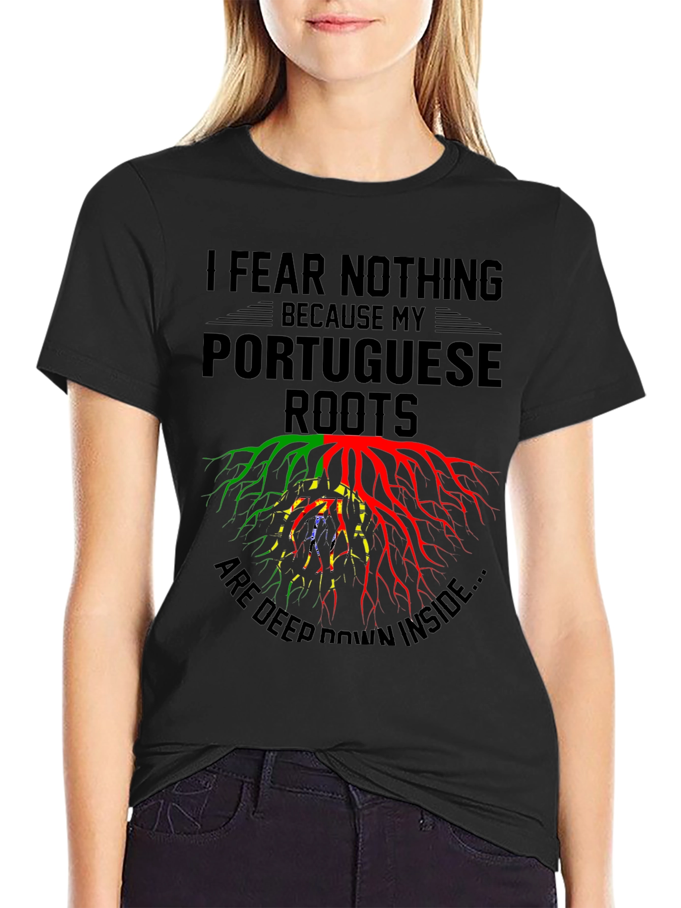 Portuguese Roots Graphic Tee - I Fear Nothing