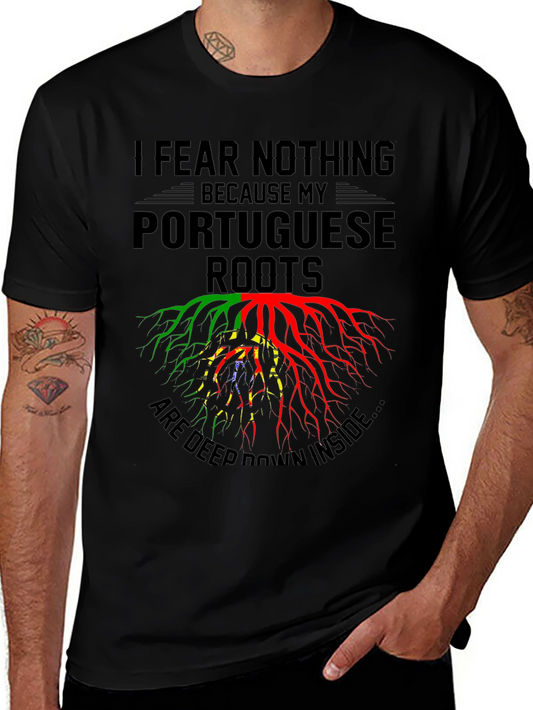 Portuguese Roots Graphic Tee - I Fear Nothing