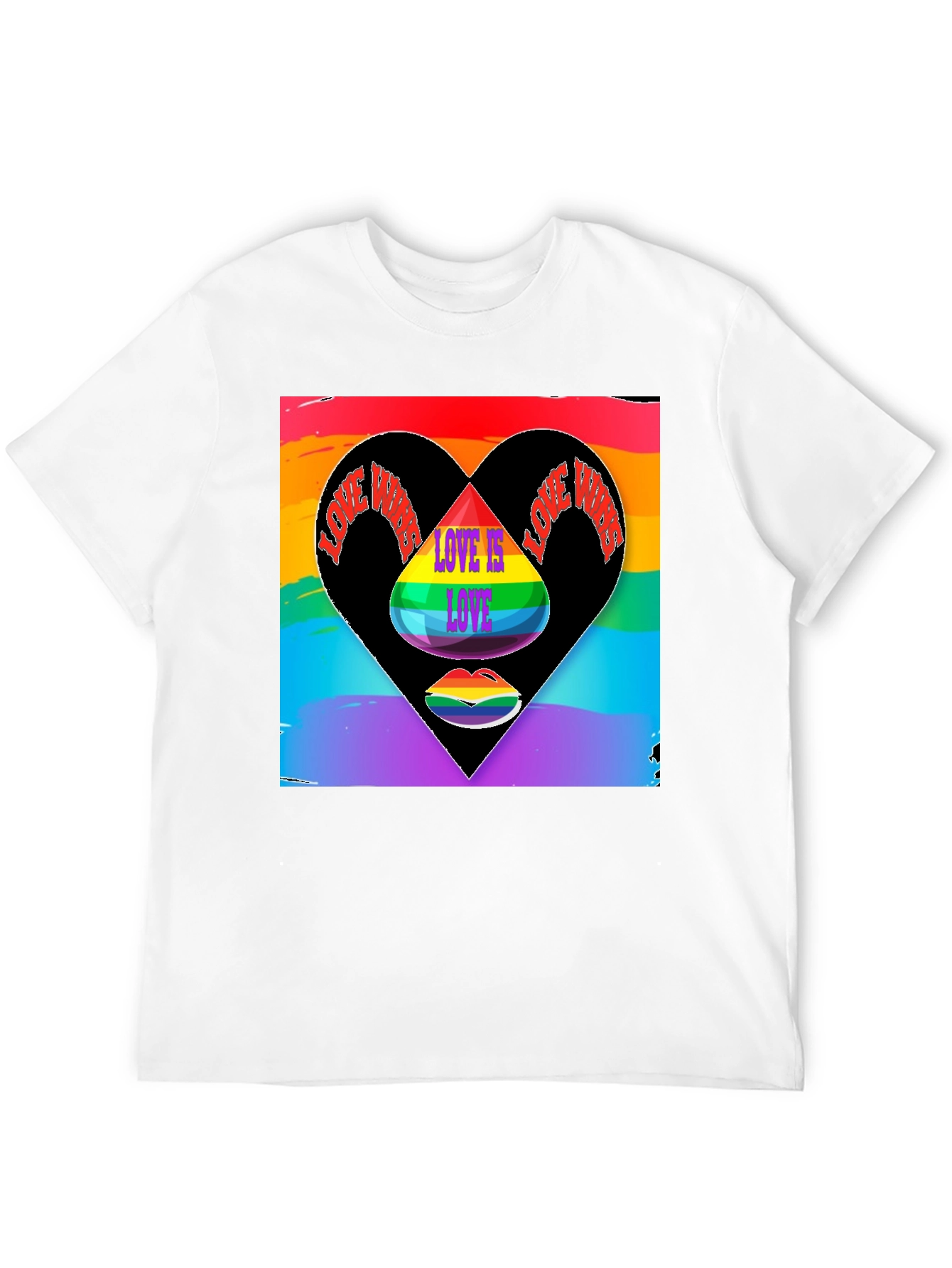 Love Wins LGBTQ+ Pride T-Shirt