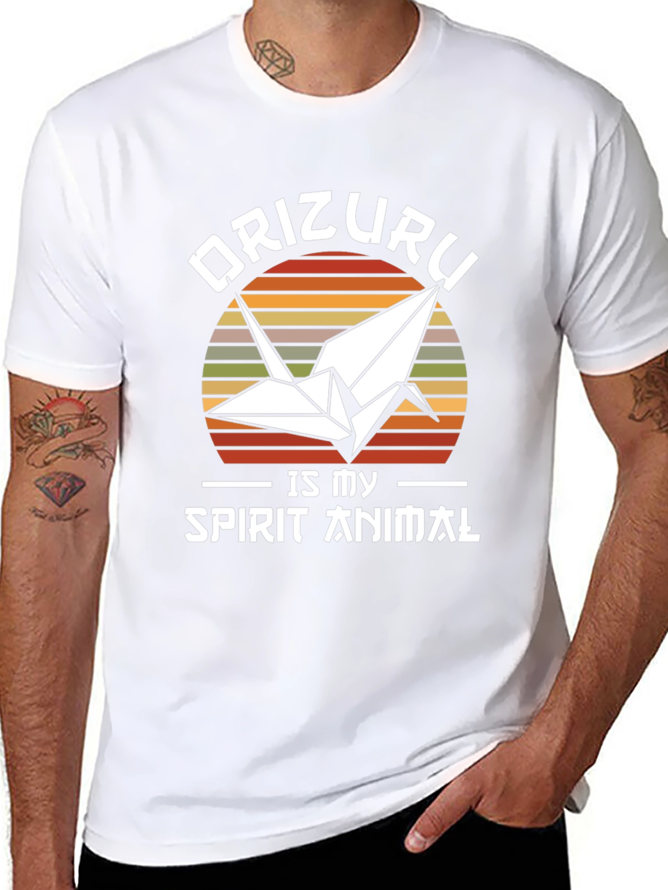 Orizuru Spirit Animal Graphic Tee