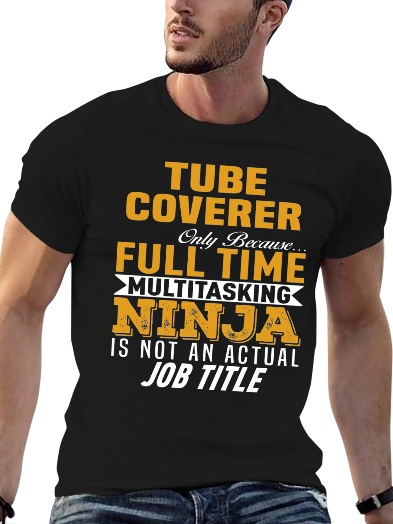 Tube Coverer Ninja Graphic Tee