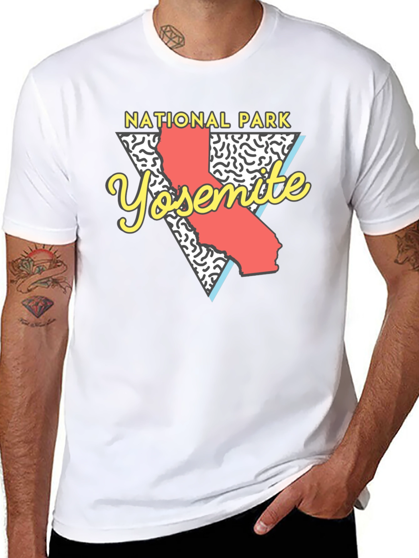 Yosemite National Park Retro T-Shirt