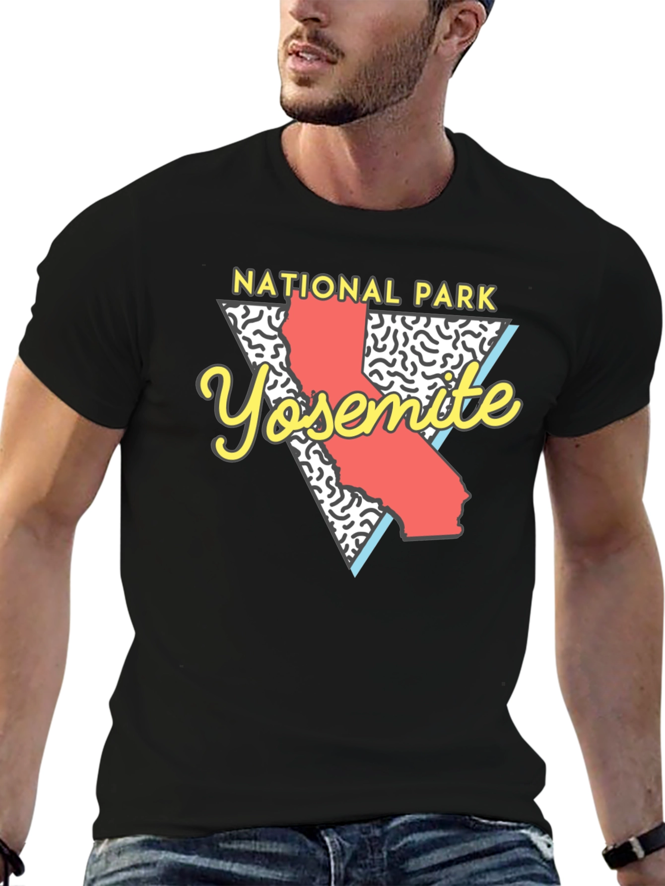 Yosemite National Park Retro T-Shirt