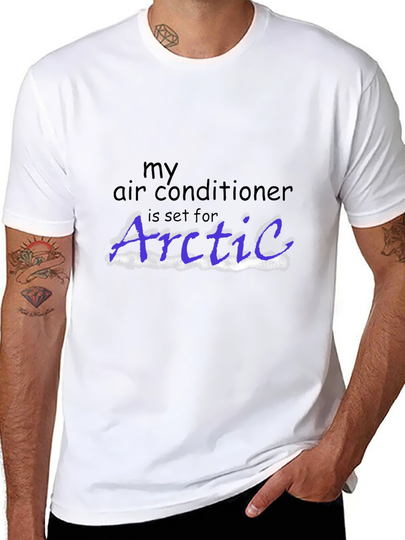 Funny Arctic Air Conditioner T-Shirt