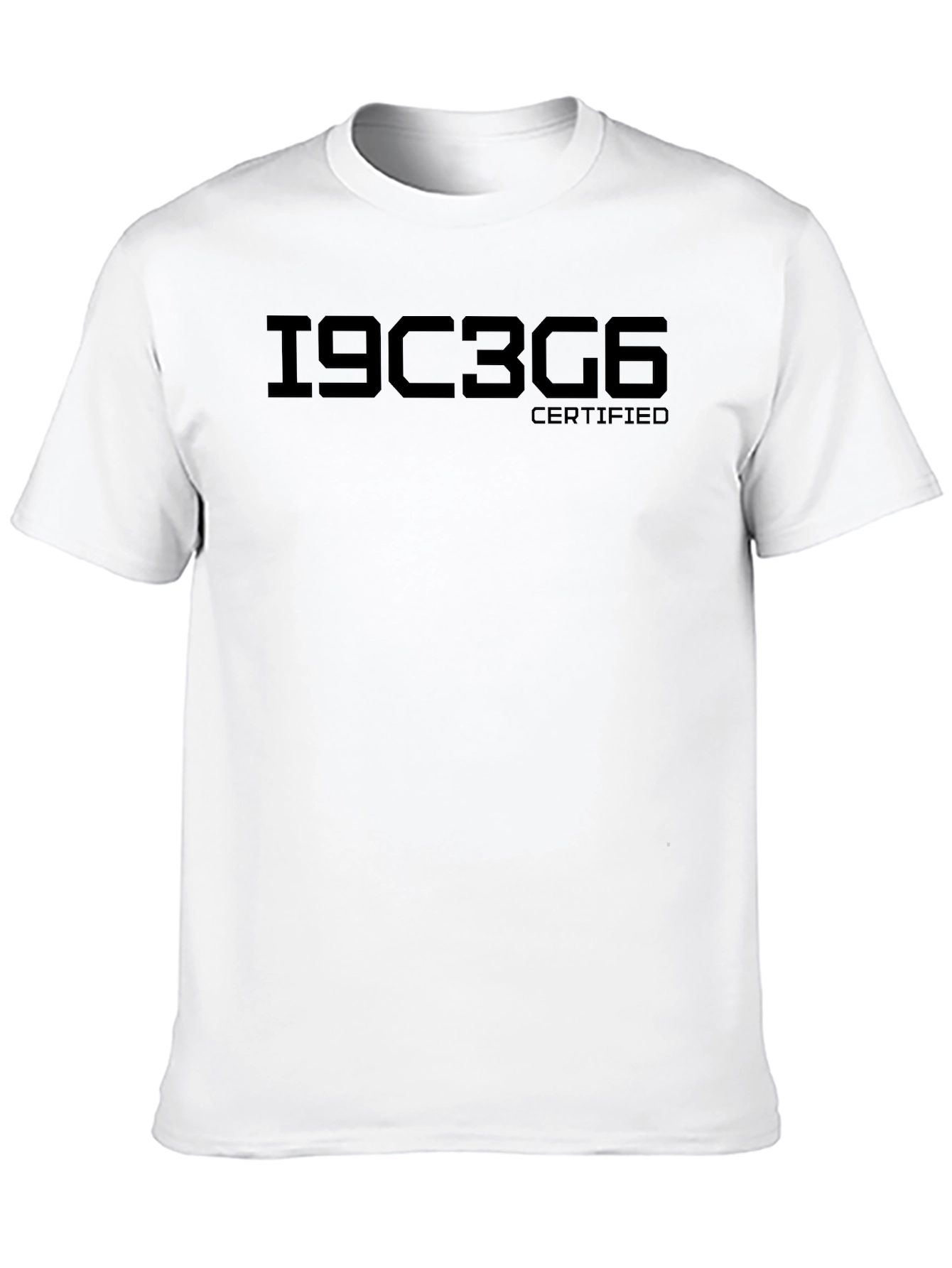 I9C3G6 Certified Black T-Shirt