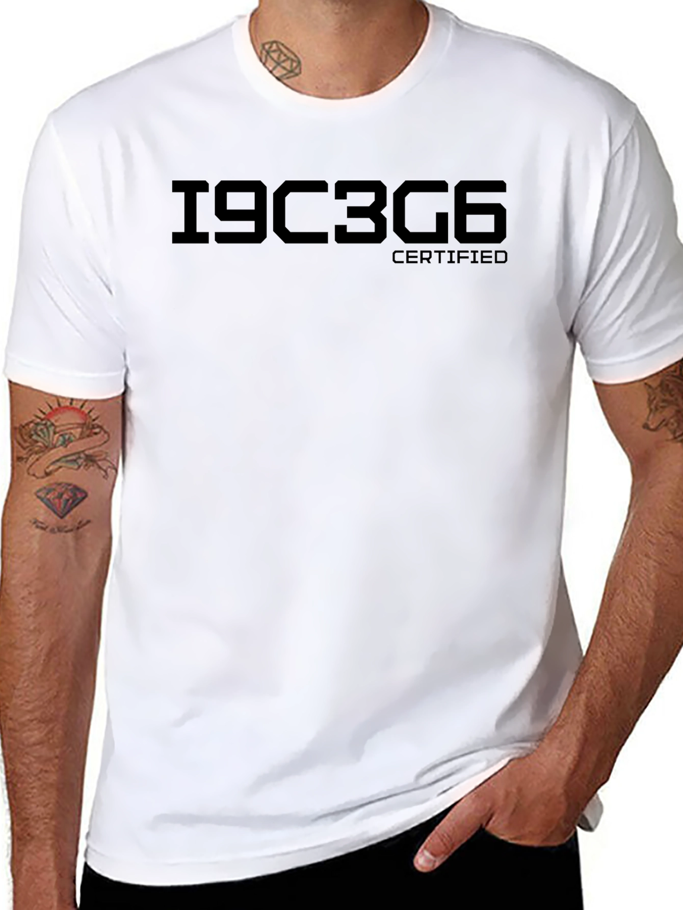 I9C3G6 Certified Black T-Shirt
