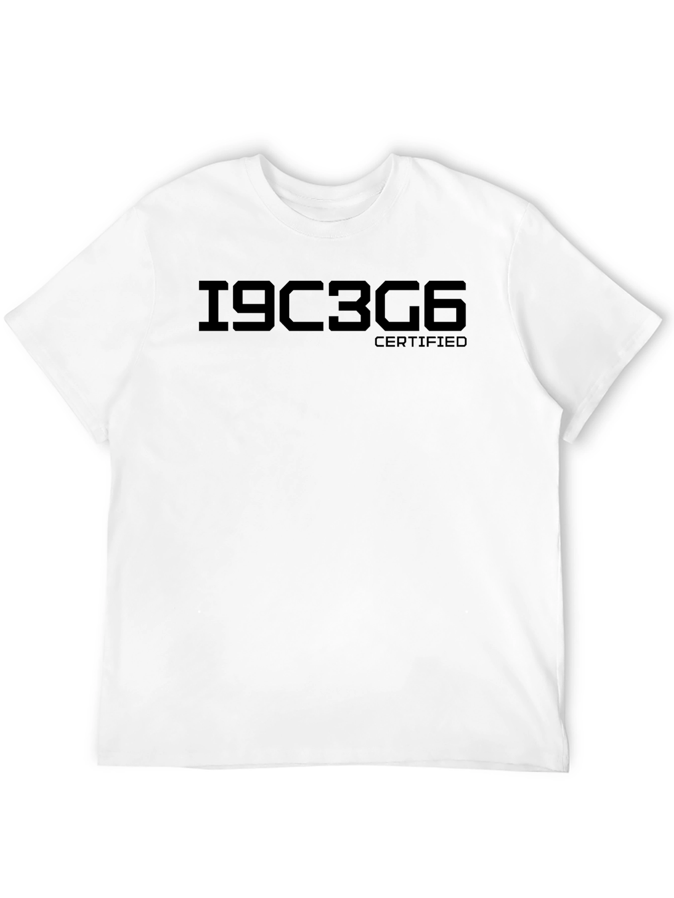 I9C3G6 Certified Black T-Shirt