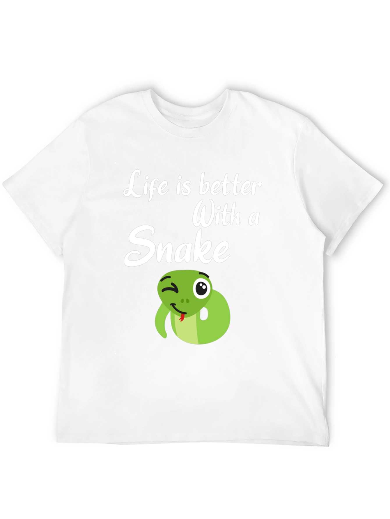 Life is Better with a Snake Graphic Tee
