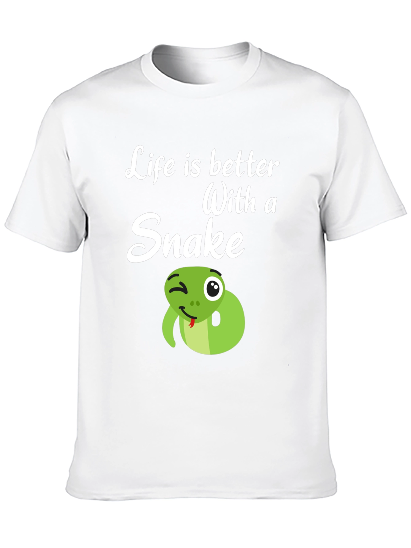 Life is Better with a Snake Graphic Tee