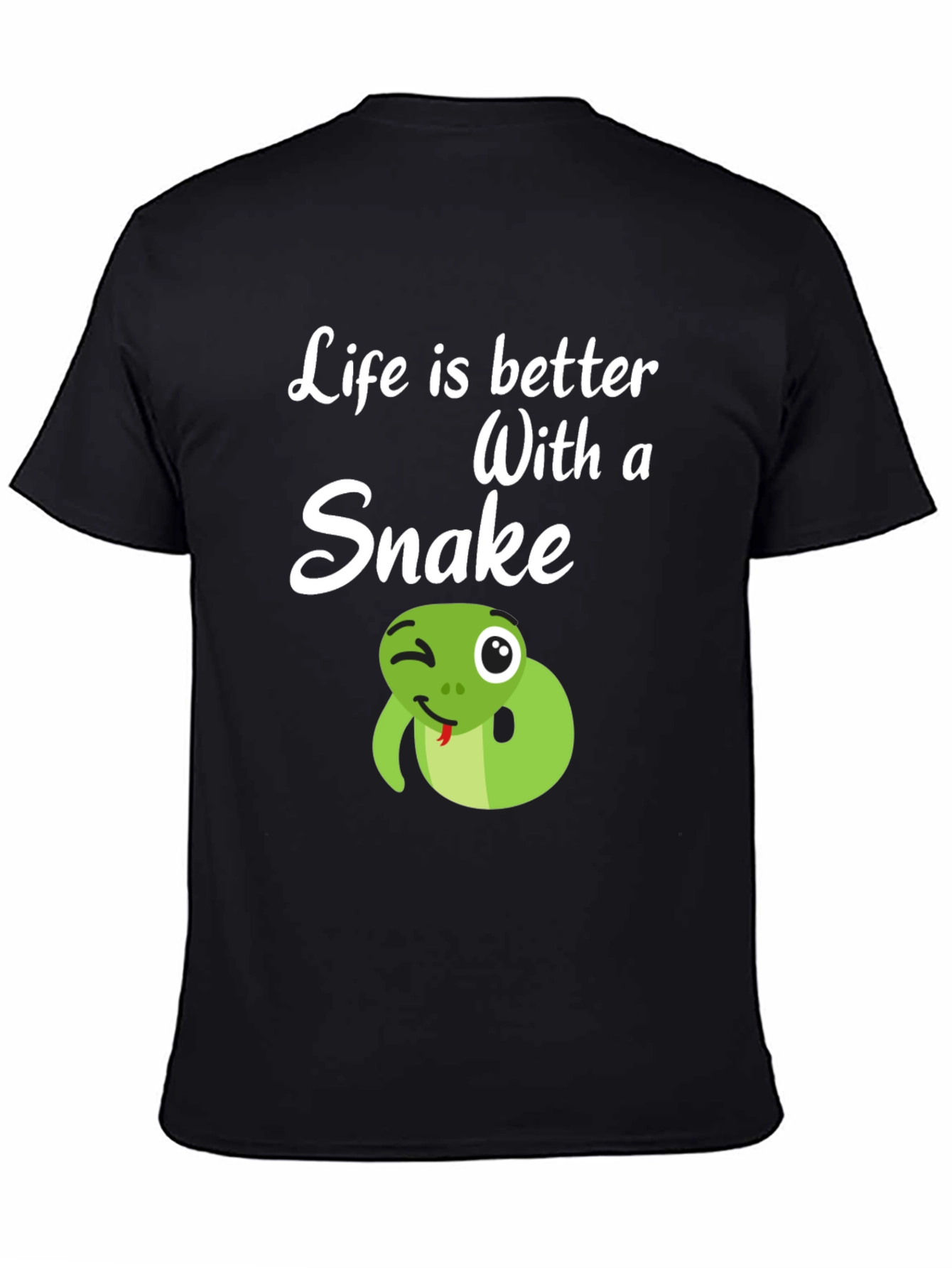 Life is Better with a Snake Graphic Tee