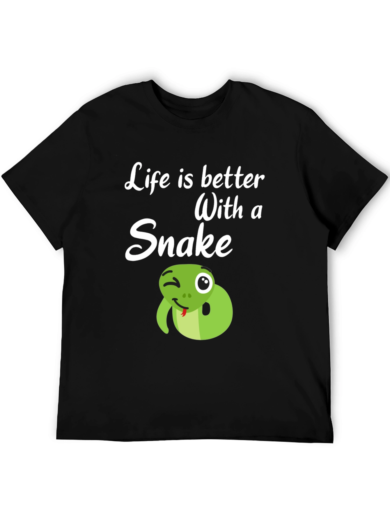 Life is Better with a Snake Graphic Tee