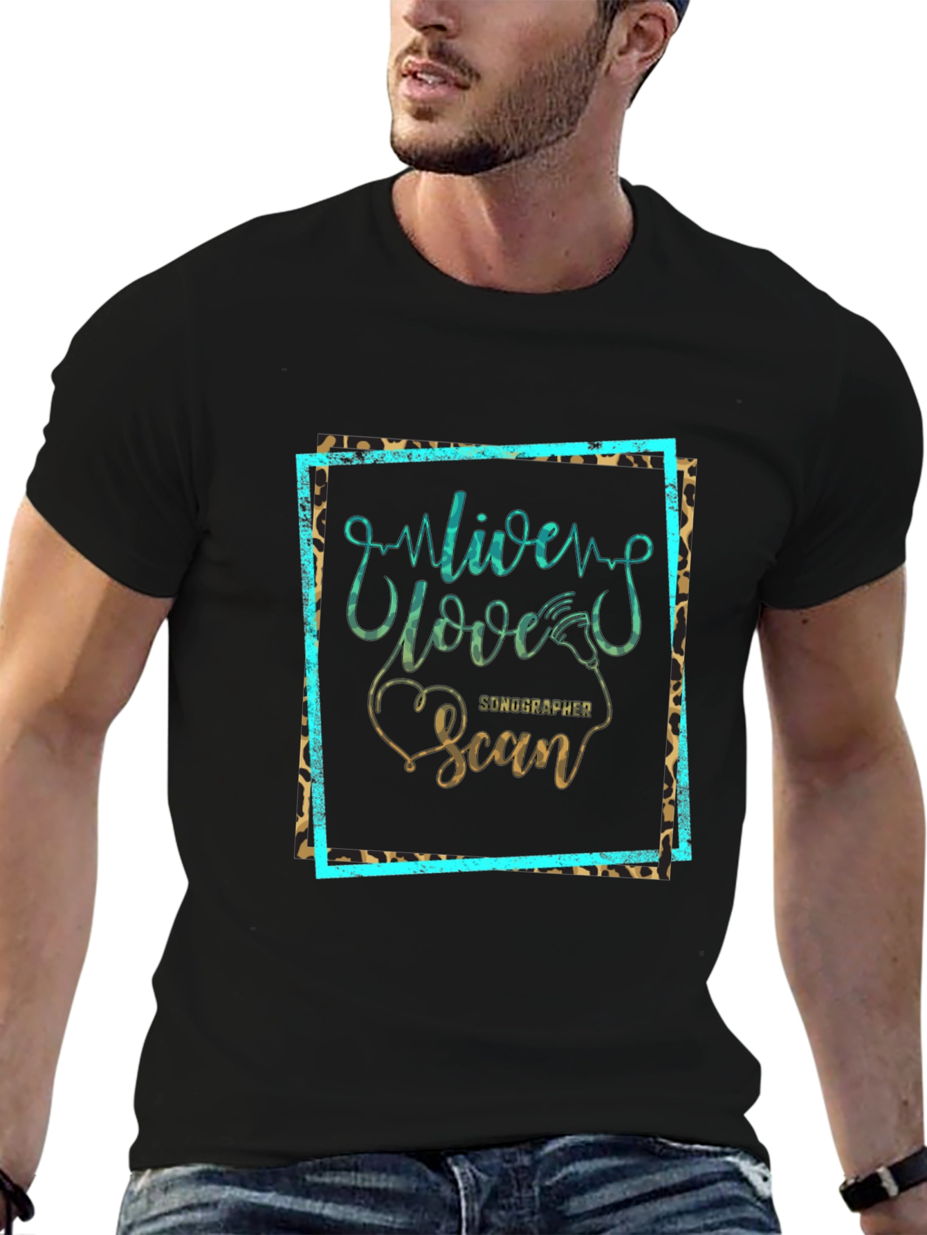 Live Love Scan Sonographer T-Shirt