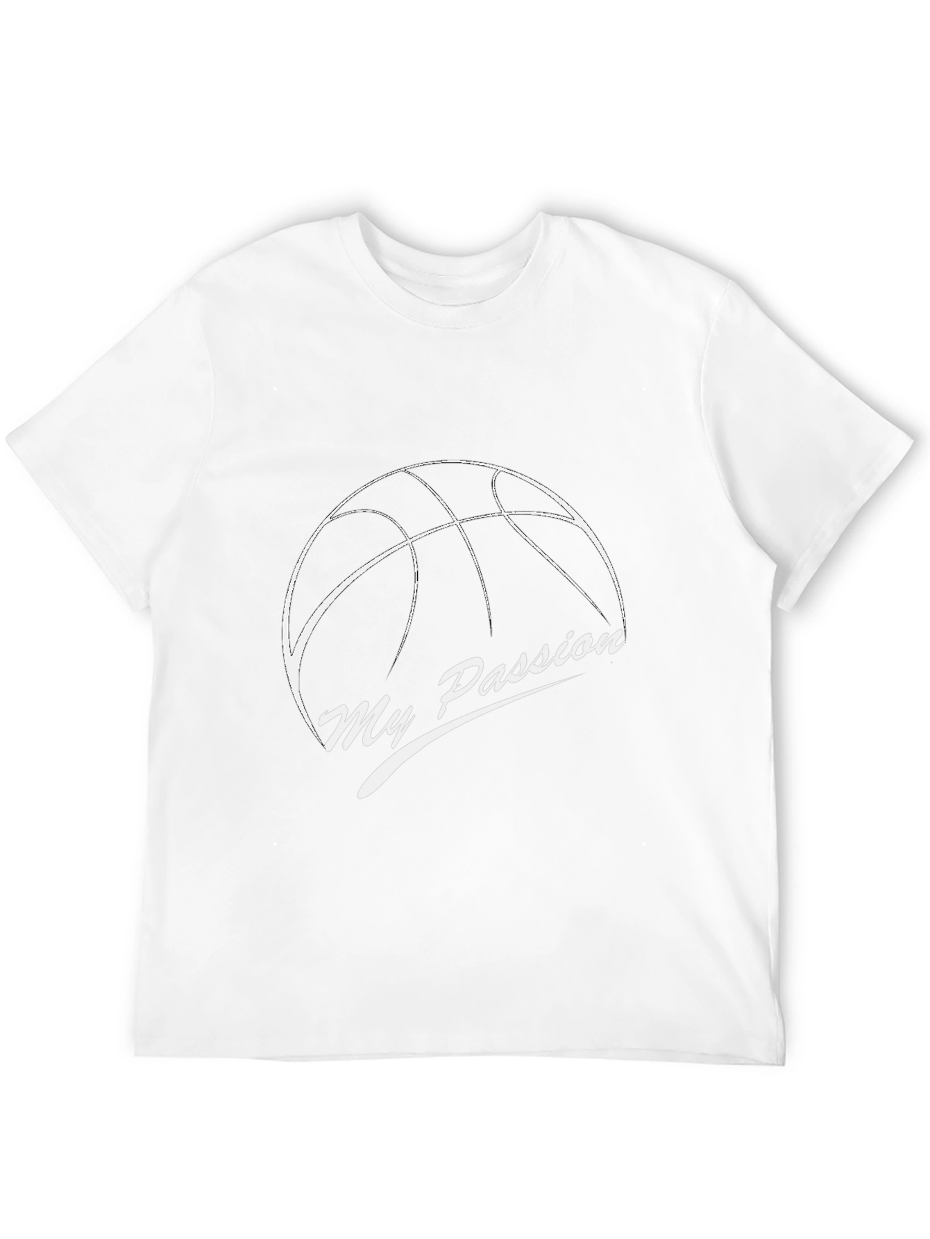 My Passion Basketball Graphic T-Shirt