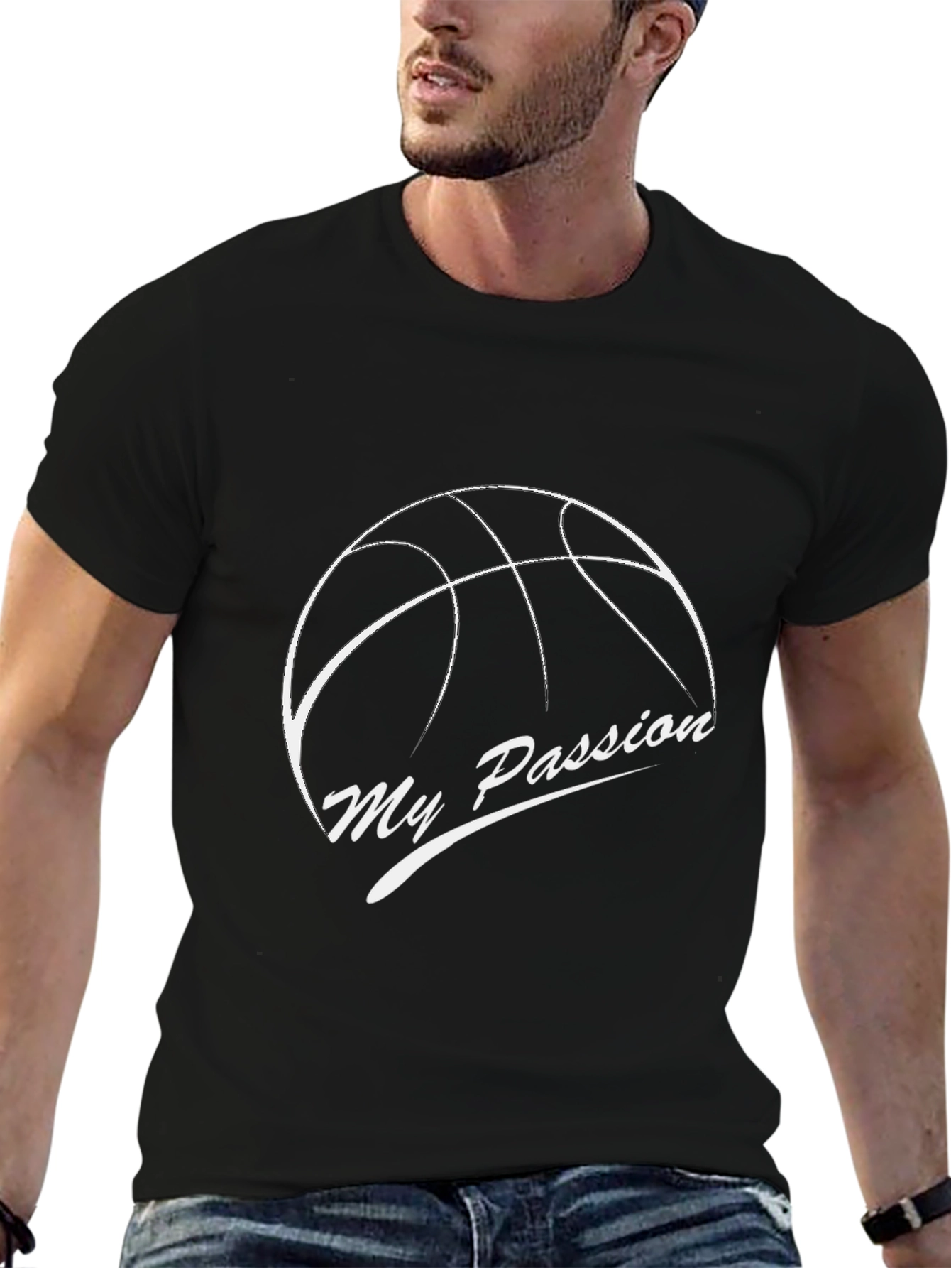 My Passion Basketball Graphic T-Shirt