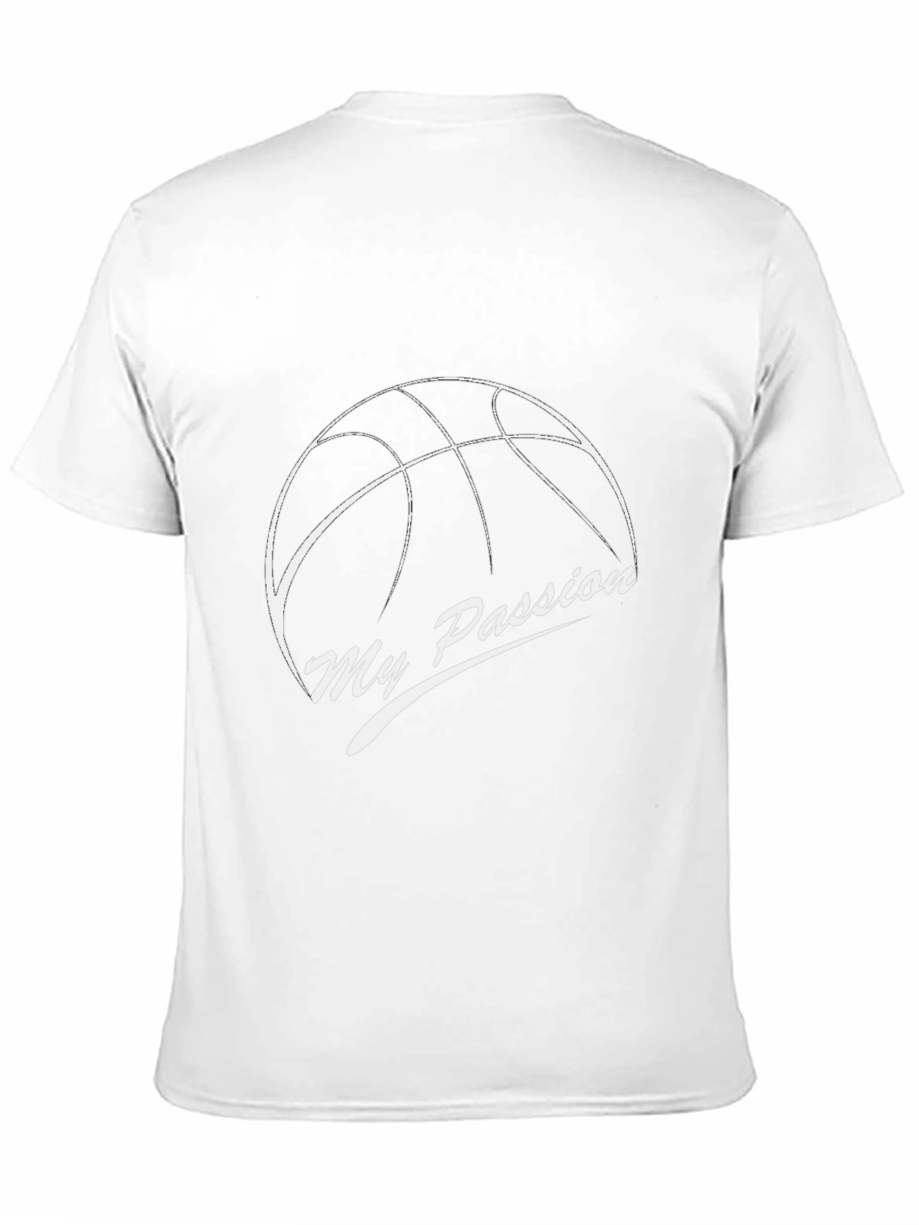 My Passion Basketball Graphic T-Shirt