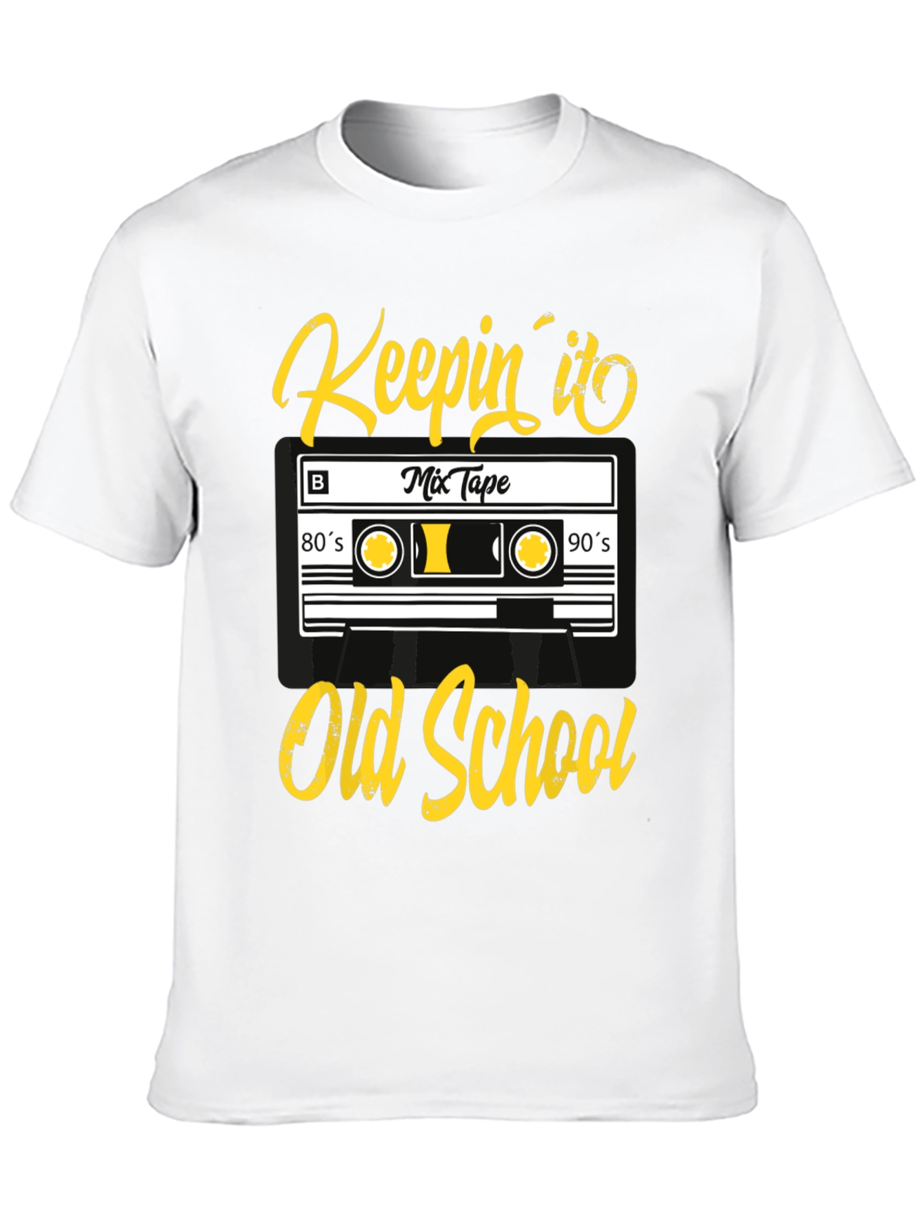 Keepin it Old School Cassette Tape Graphic Tee