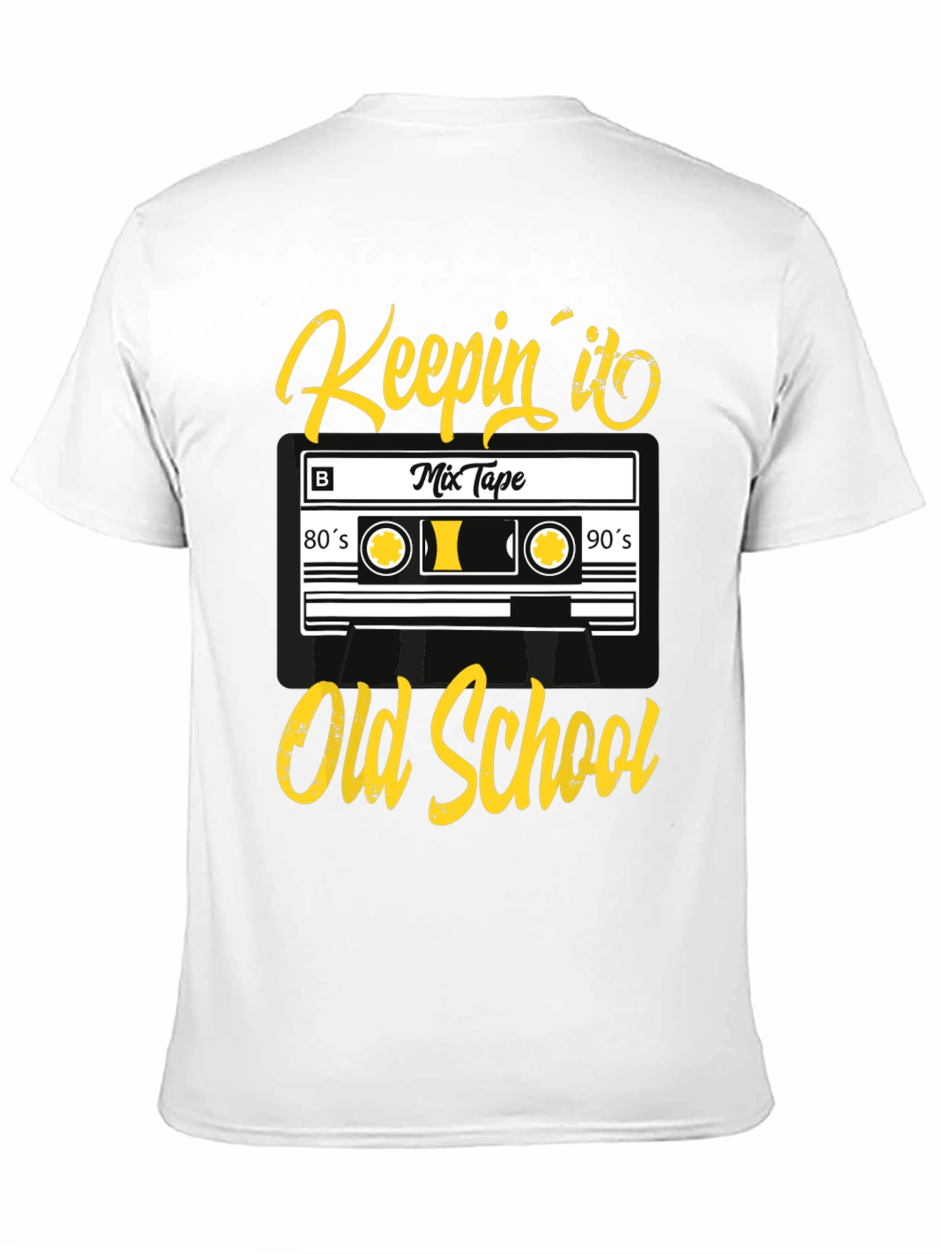 Keepin it Old School Cassette Tape Graphic Tee