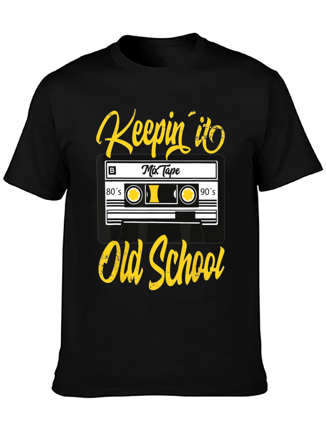 Keepin it Old School Cassette Tape Graphic Tee