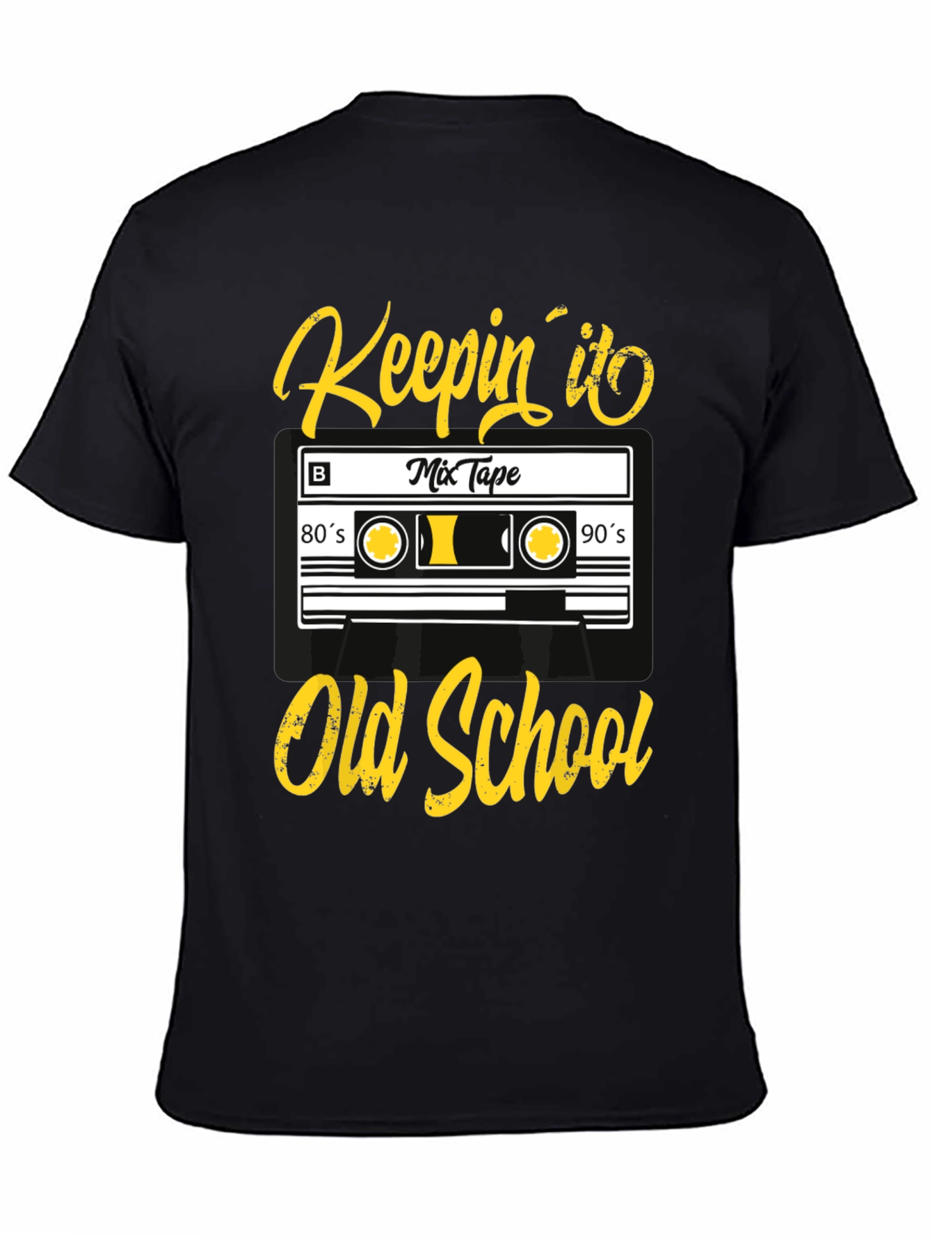 Keepin it Old School Cassette Tape Graphic Tee
