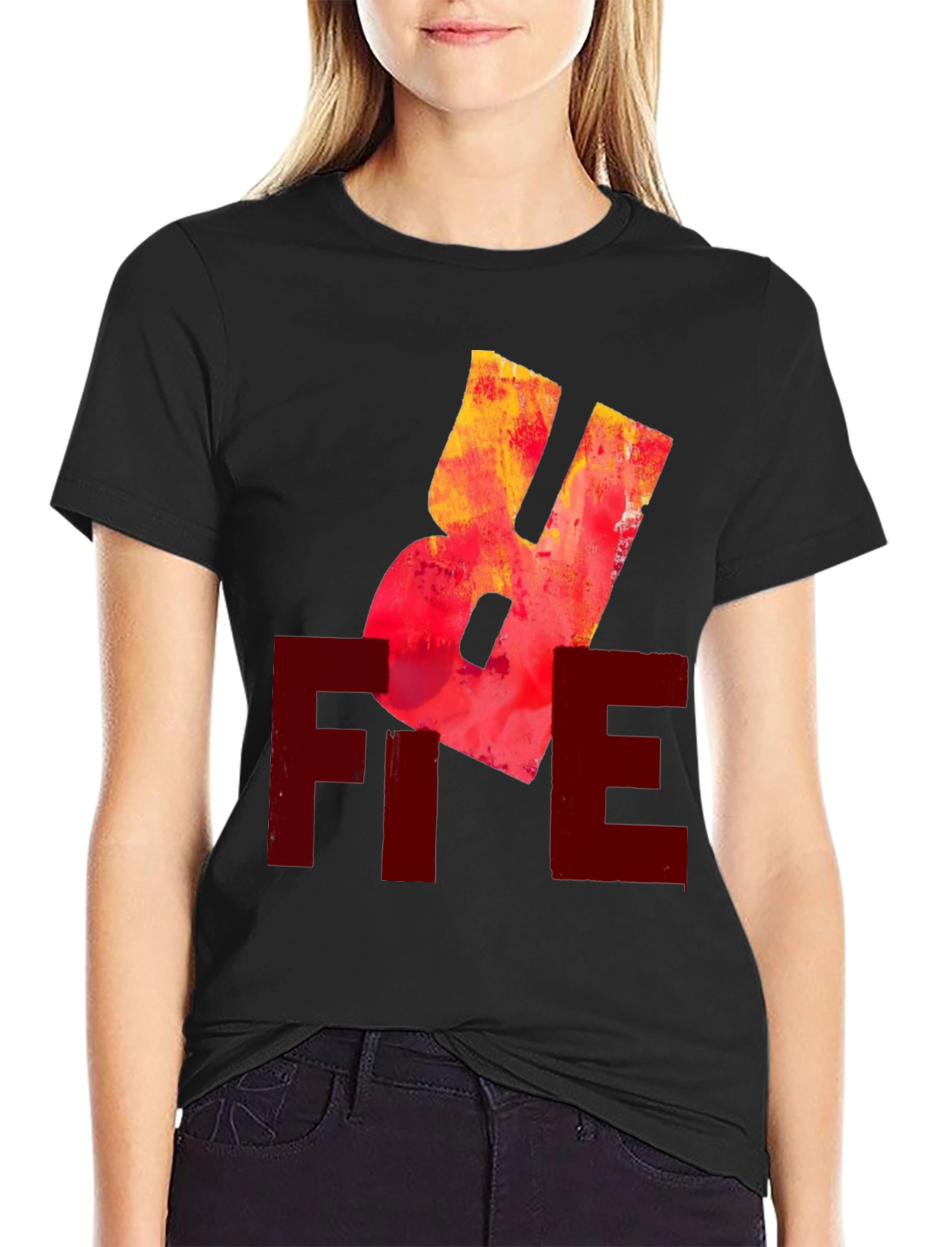 Abstract Graphic Tee - Modern Style