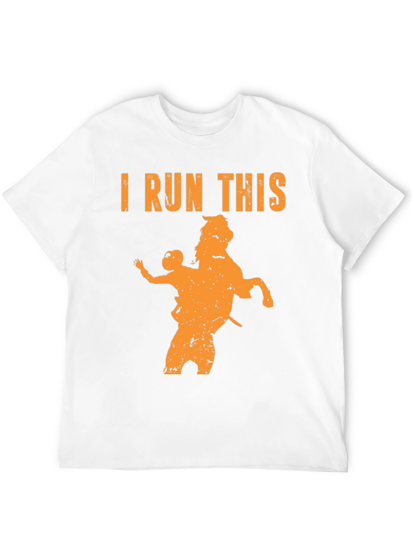 I Run This Graphic Tee - Novelty Mens T-Shirt
