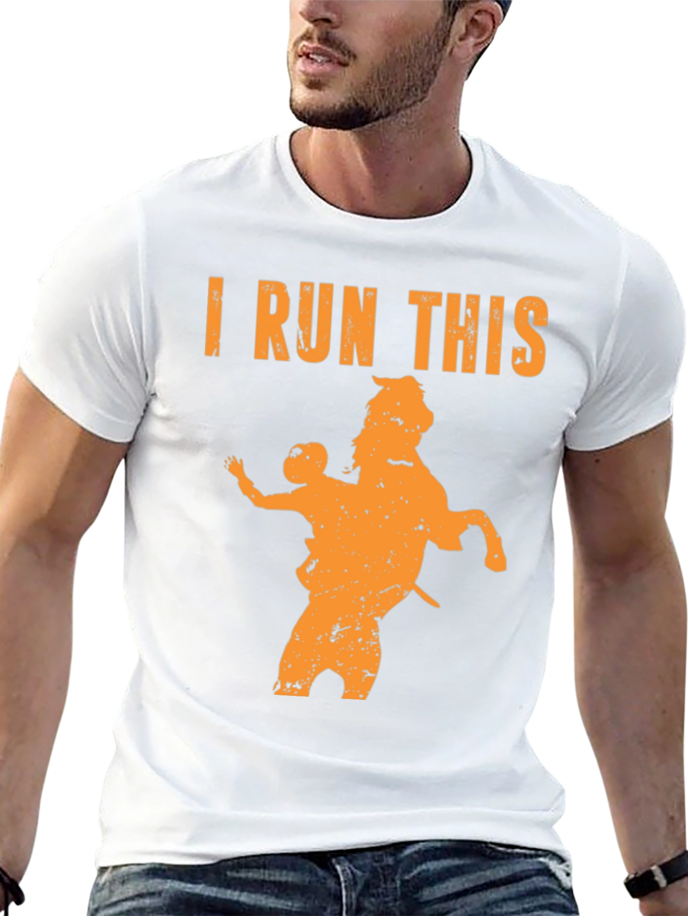 I Run This Graphic Tee - Novelty Mens T-Shirt