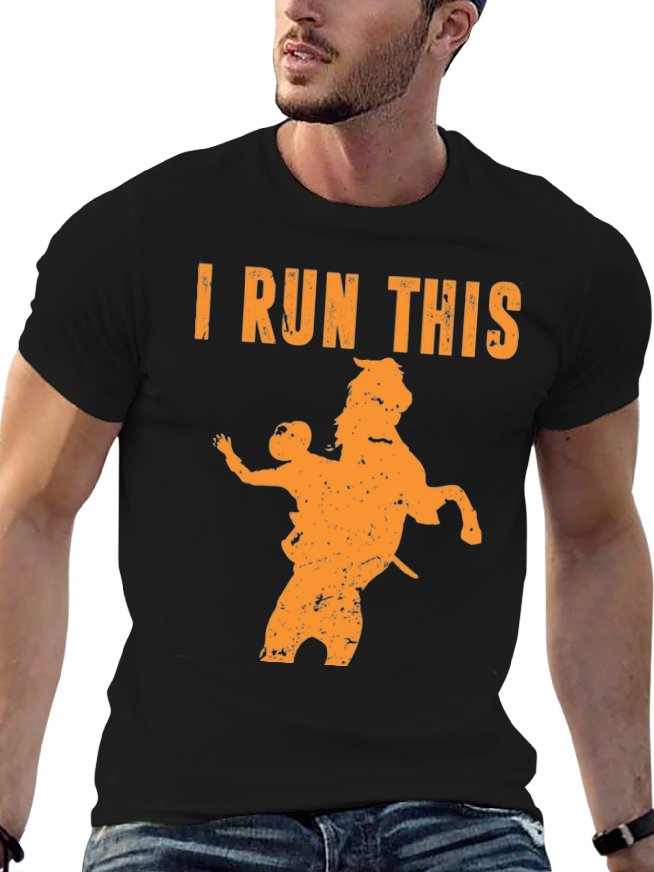 I Run This Graphic Tee - Novelty Mens T-Shirt