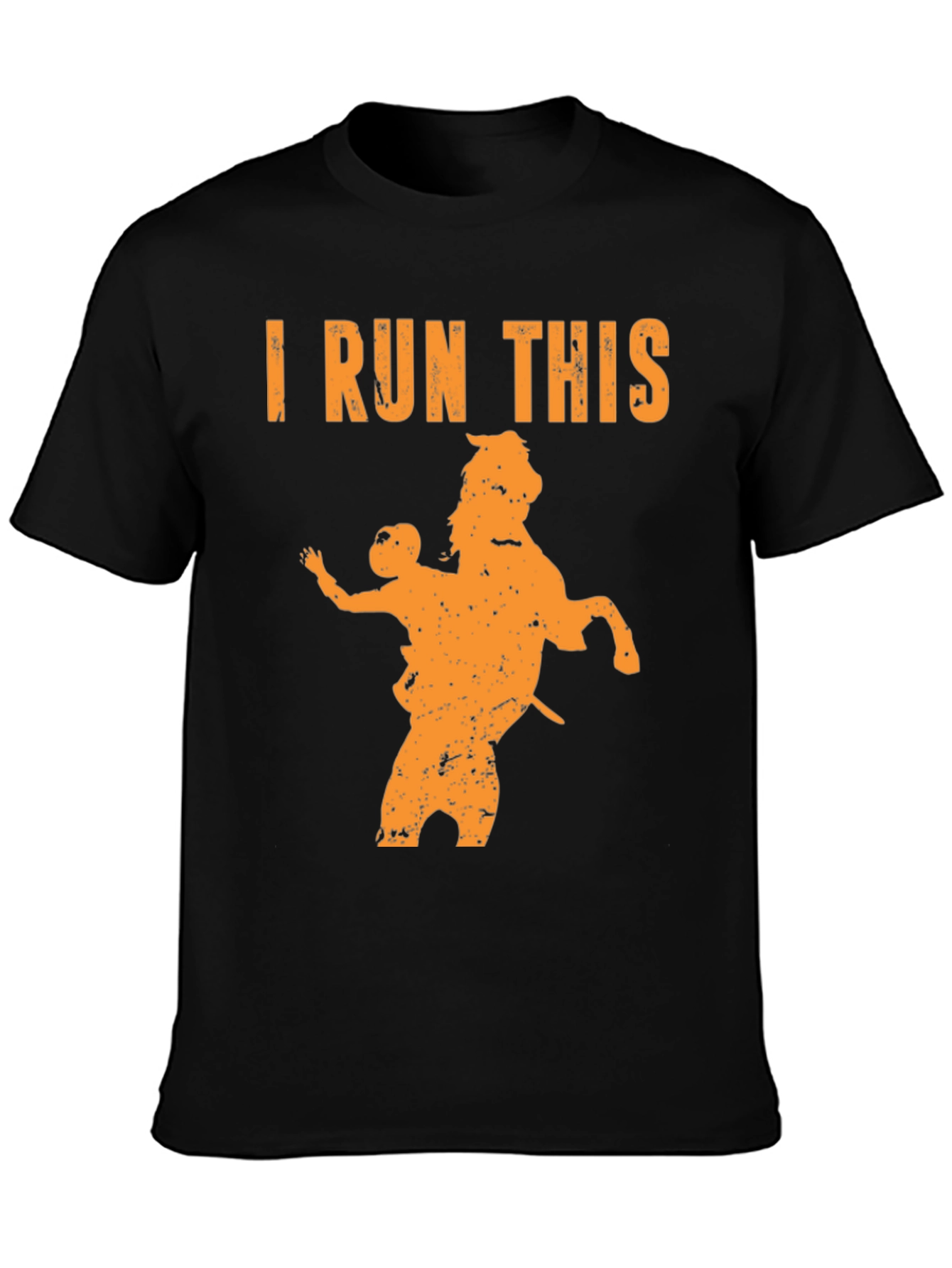 I Run This Graphic Tee - Novelty Mens T-Shirt