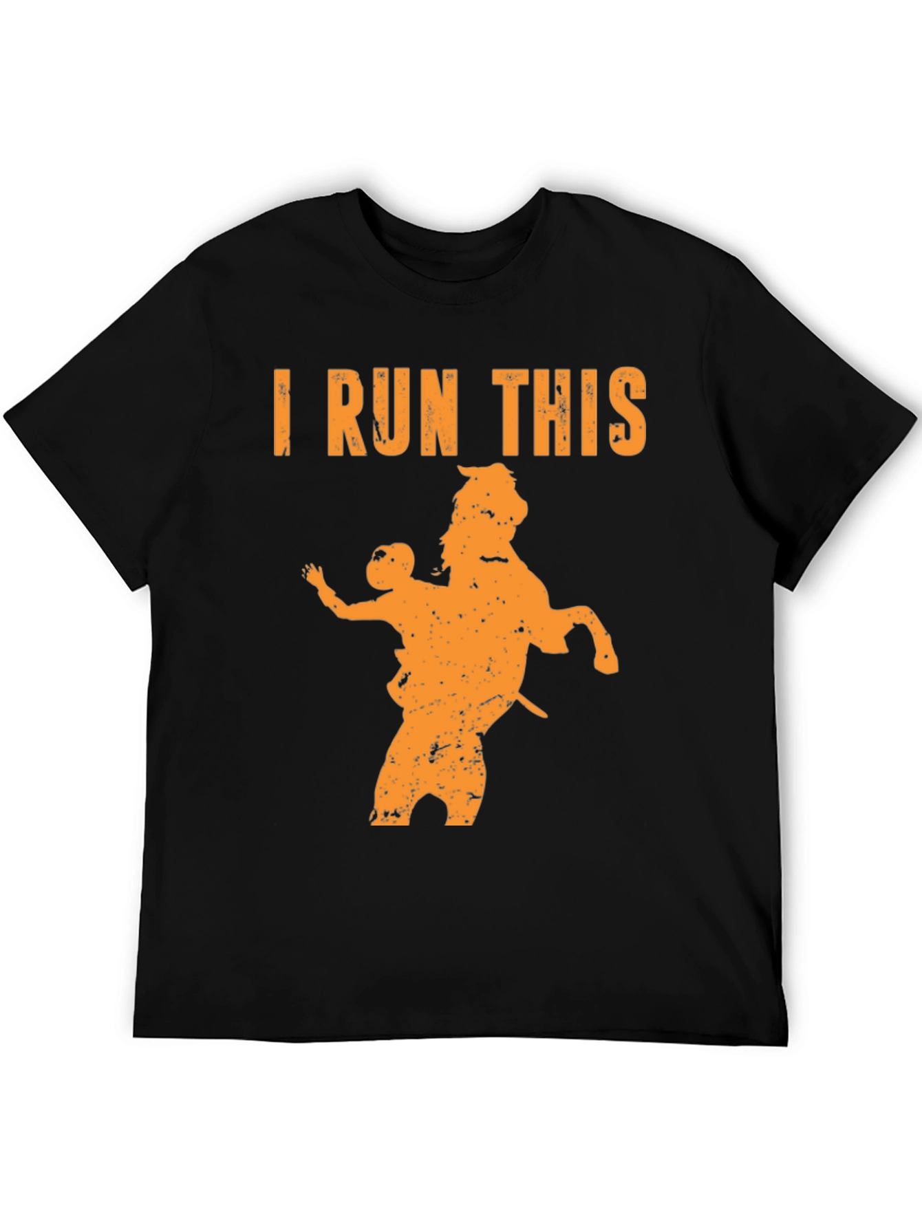 I Run This Graphic Tee - Novelty Mens T-Shirt