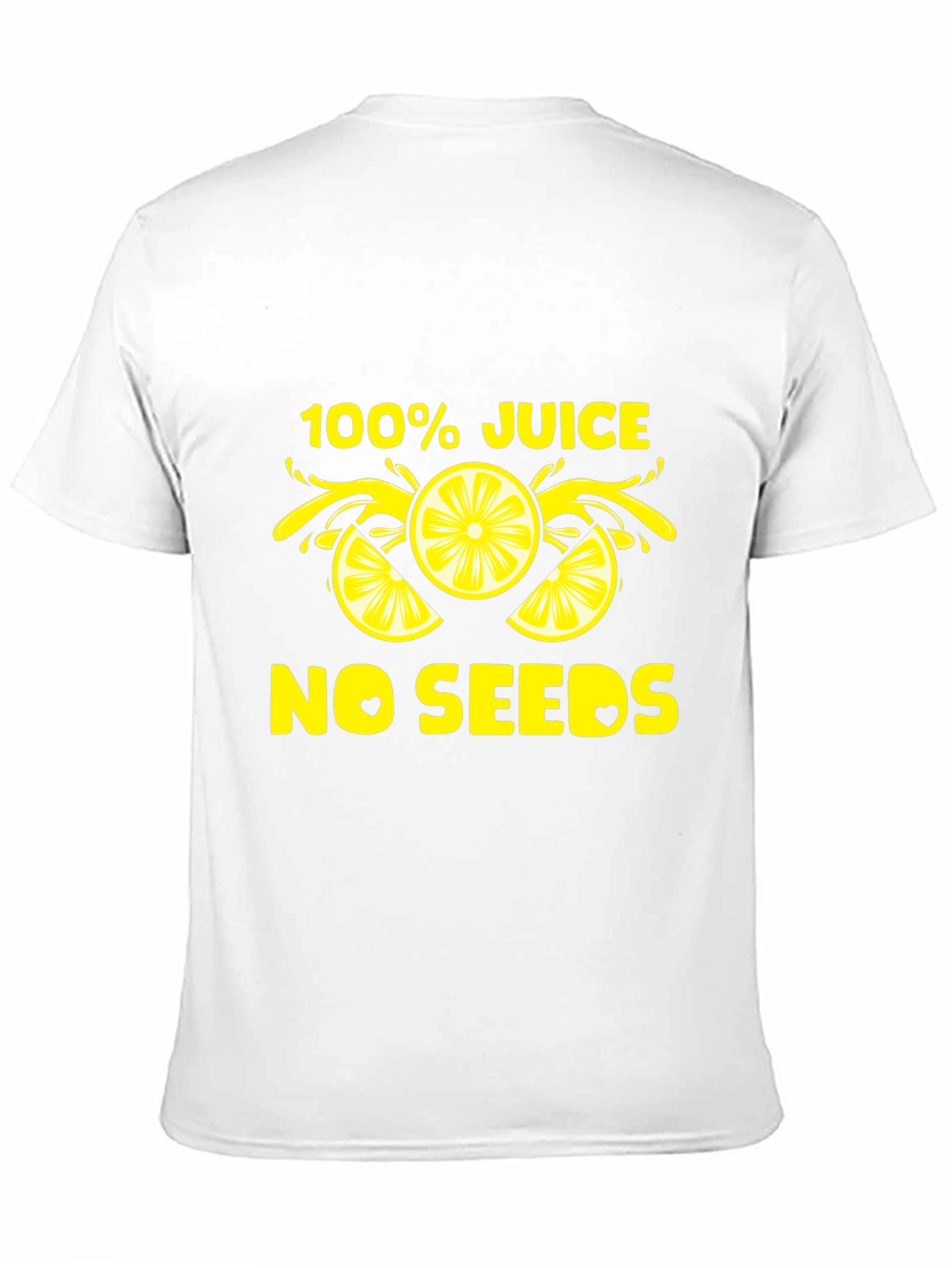 100% Juice No Seeds T-Shirt - Black
