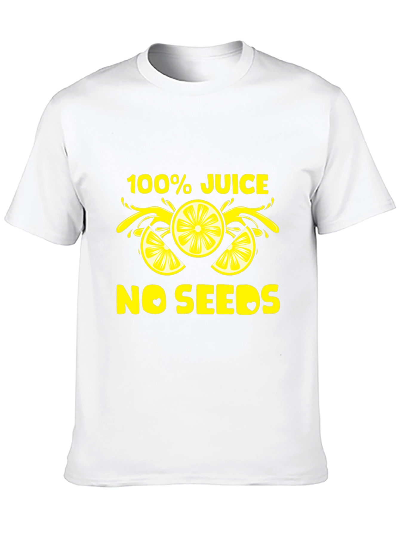 100% Juice No Seeds T-Shirt - Black