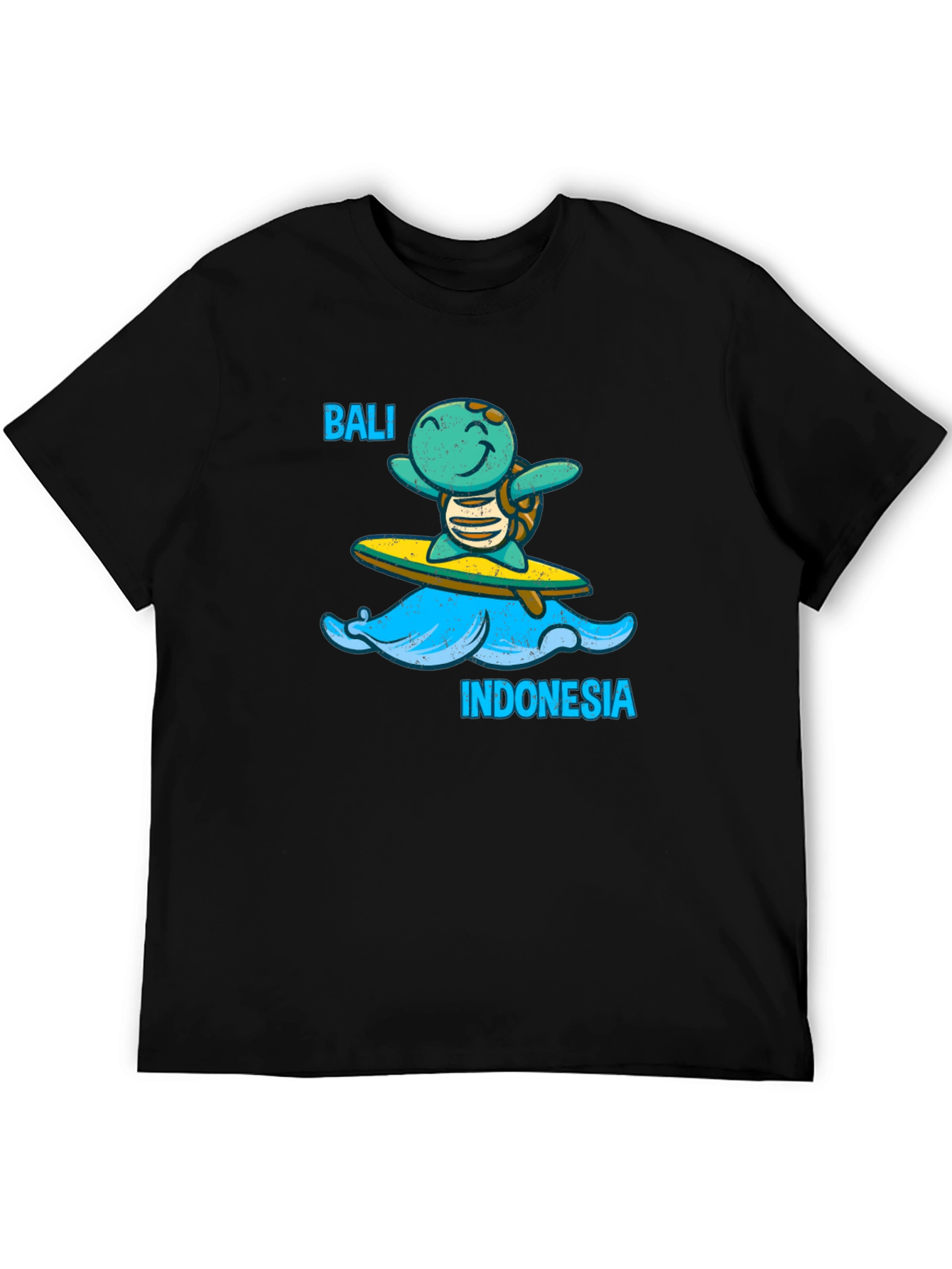 Bali Indonesia Turtle Surf T-Shirt