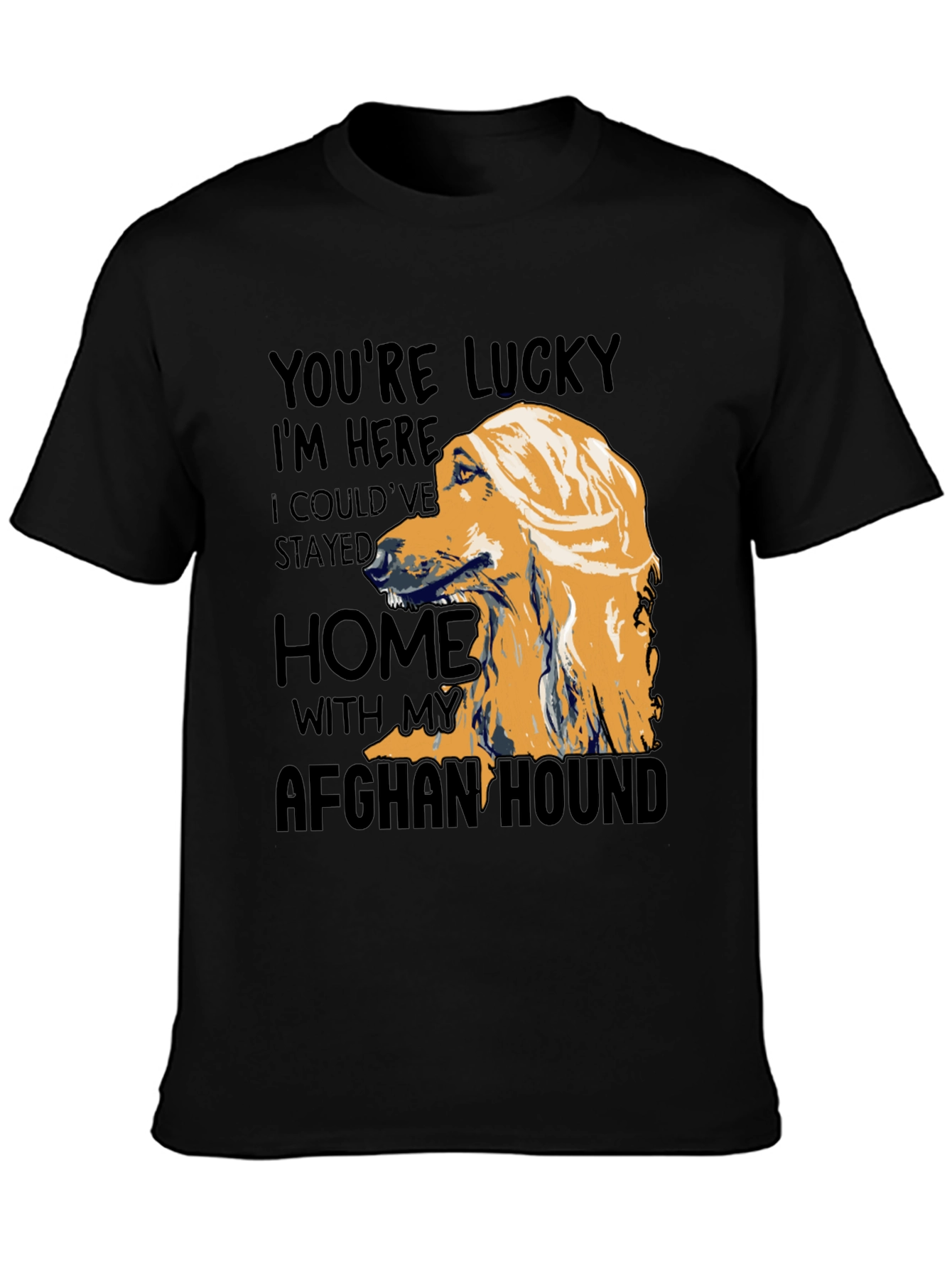 Afghan Hound Graphic T-Shirt