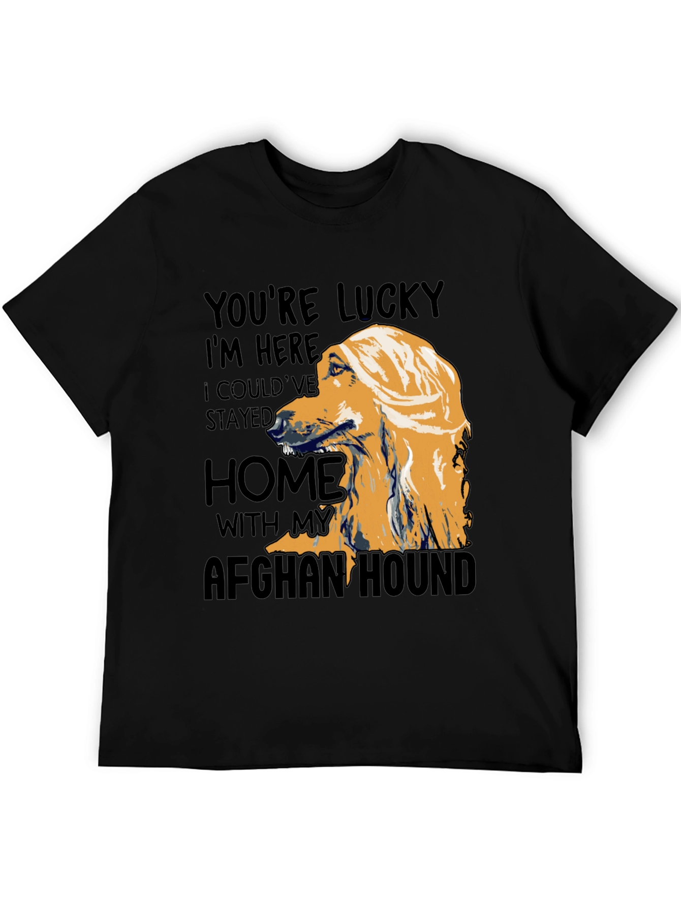 Afghan Hound Graphic T-Shirt