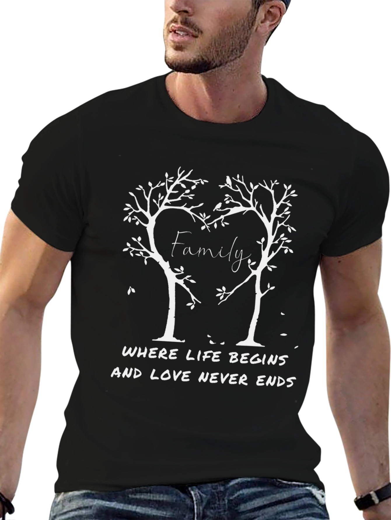 Family Love Tree Graphic Tee