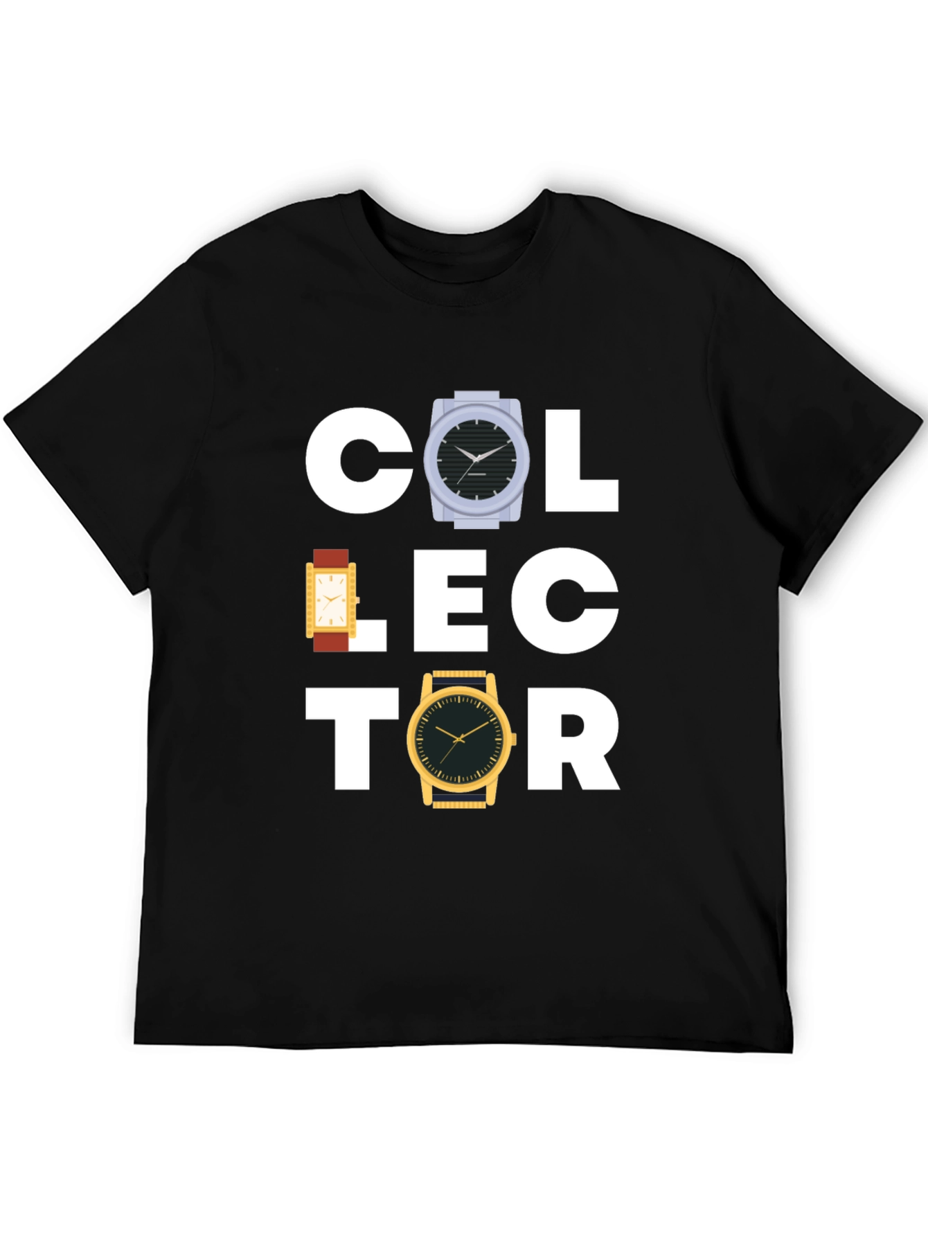 Watch Collector Graphic Tee - Stylish & Unique